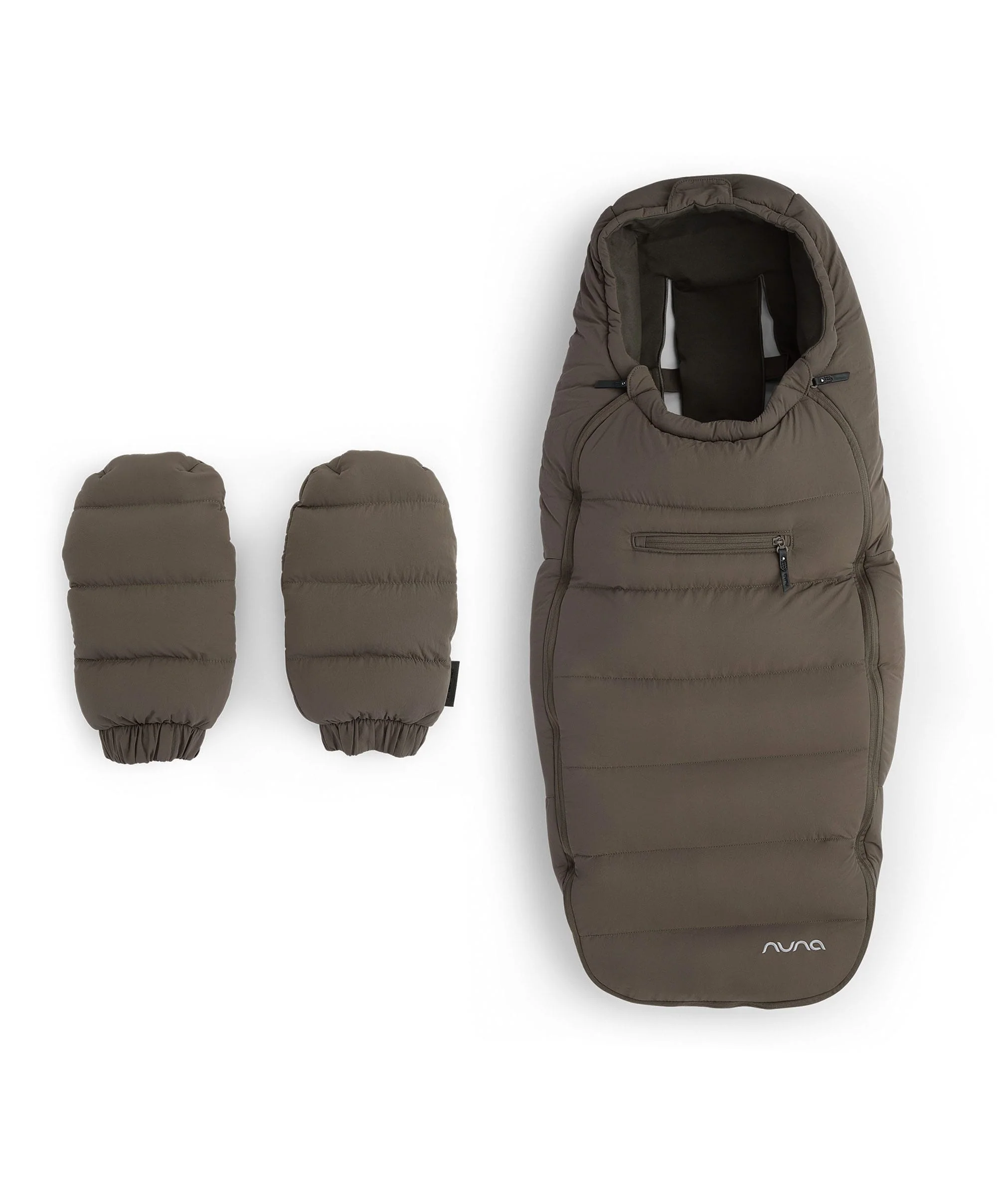 Nuna Footmuff with Gloves & Storage Bag - Pistachio