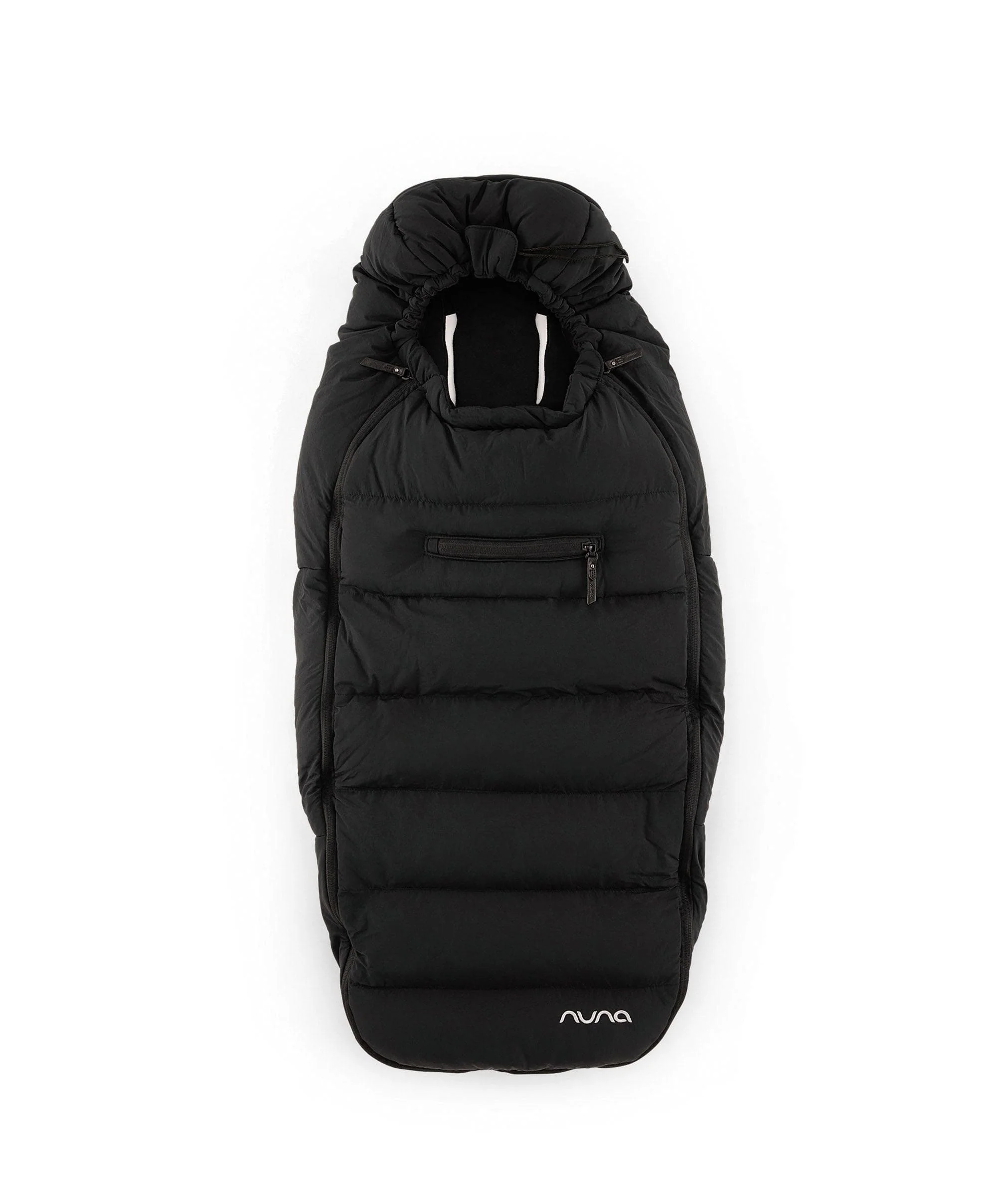 Nuna Winter Strolller Footmuff Set with Gloves & Bag - Caviar - Image 2