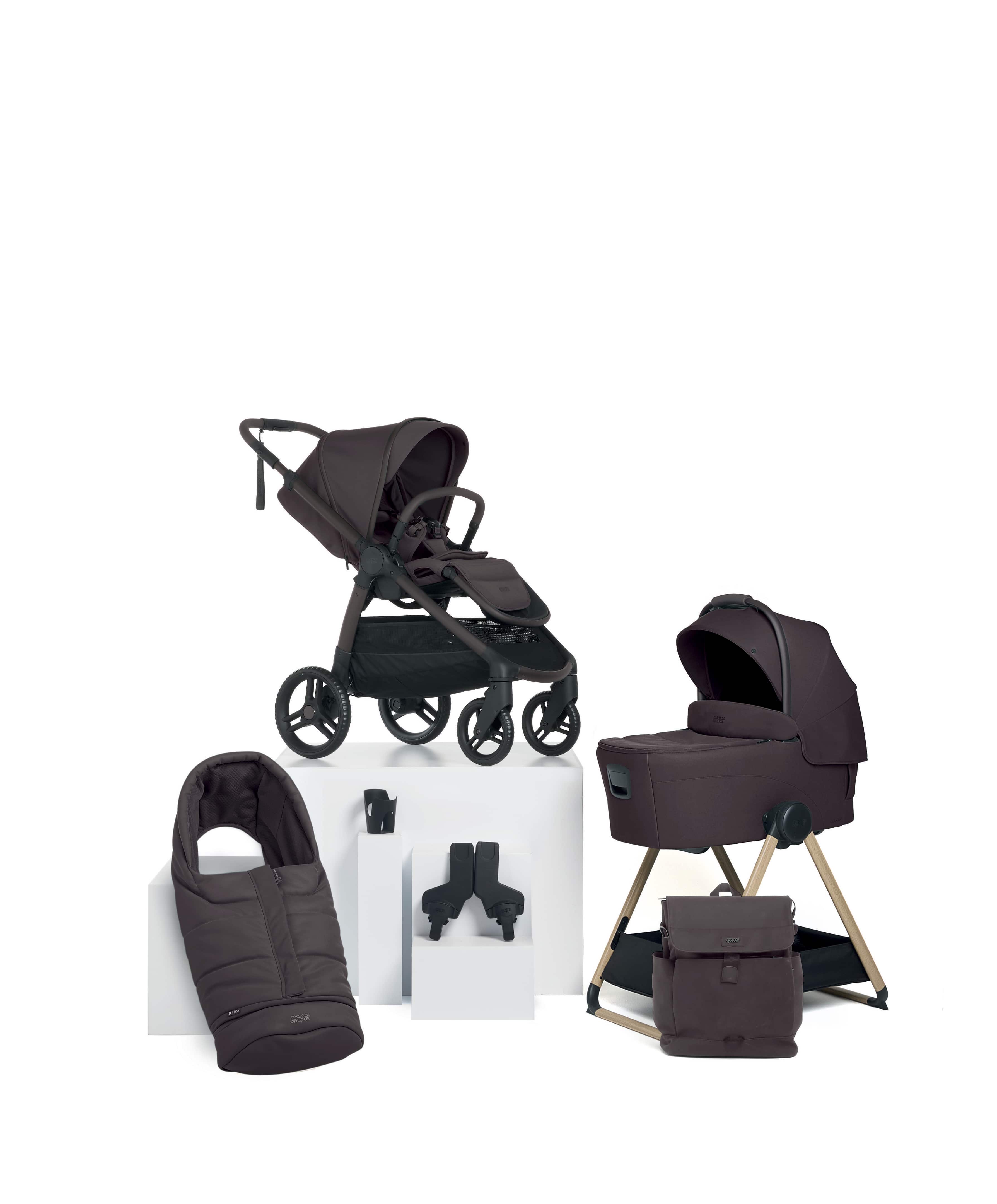 Ocarro 2 Pushchair Bundle (7 Pieces) - Americano
