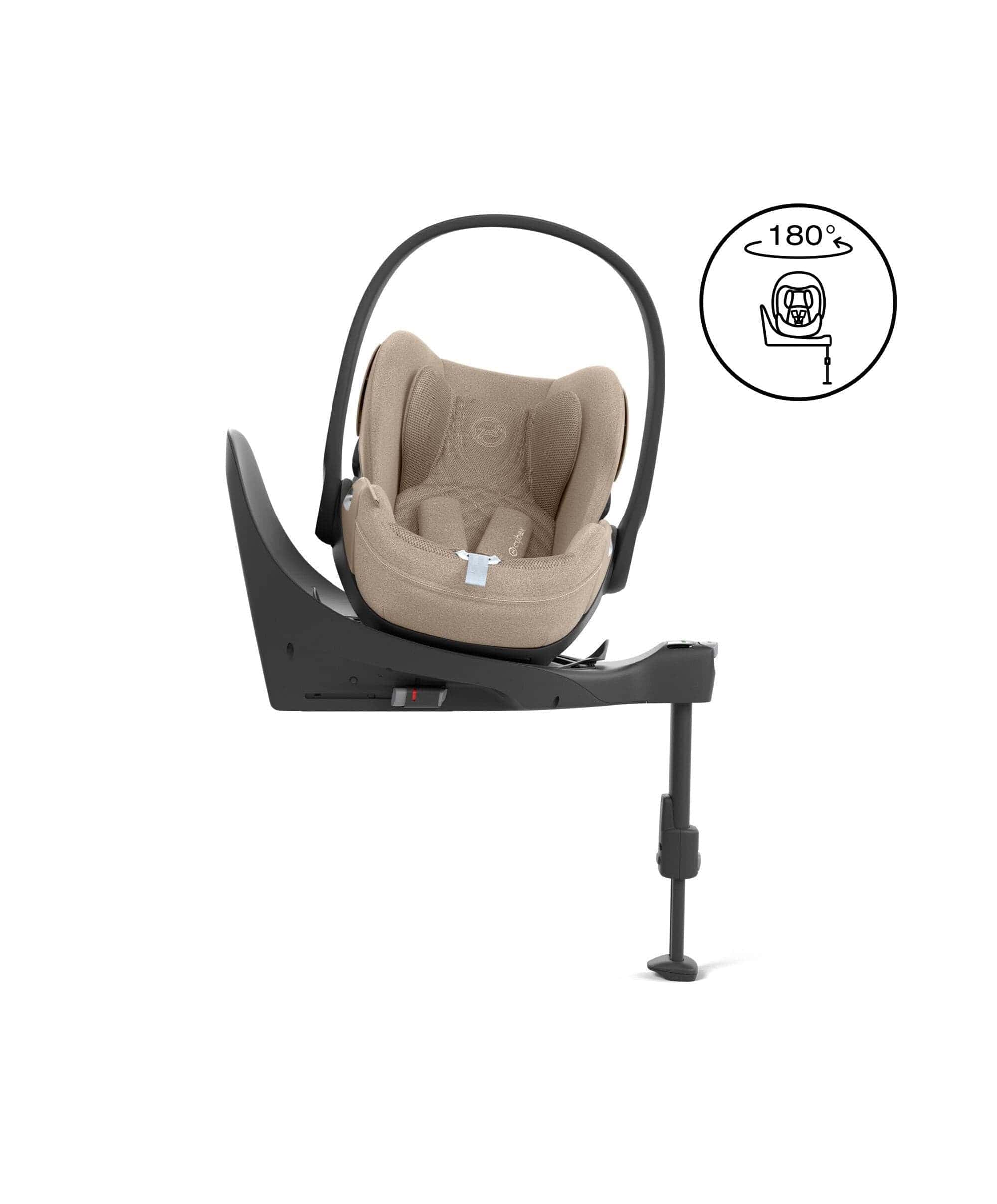 Ocarro 2 Complete Pushchair Bundle with Cybex Cloud T i-Size Rotating Baby Car Seat & Base - (9 Pieces) - Shell/Cozy Beige - Image 9
