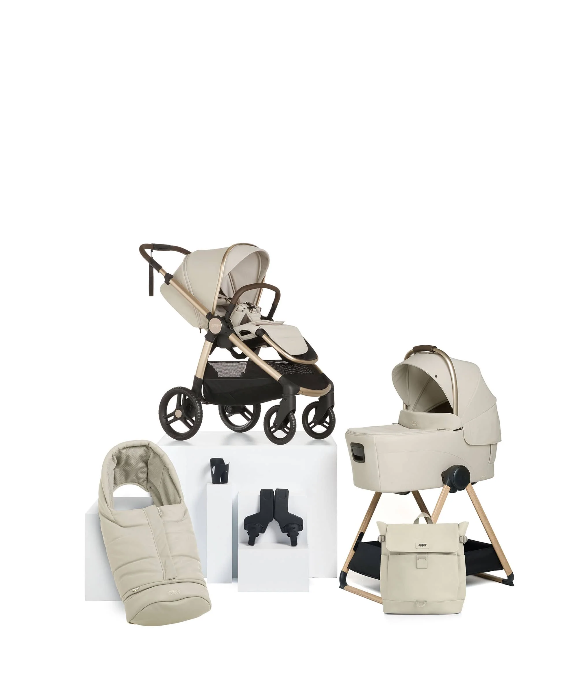 Ocarro 2 Essential Pushchair Bundle (7 Pieces) - Shell