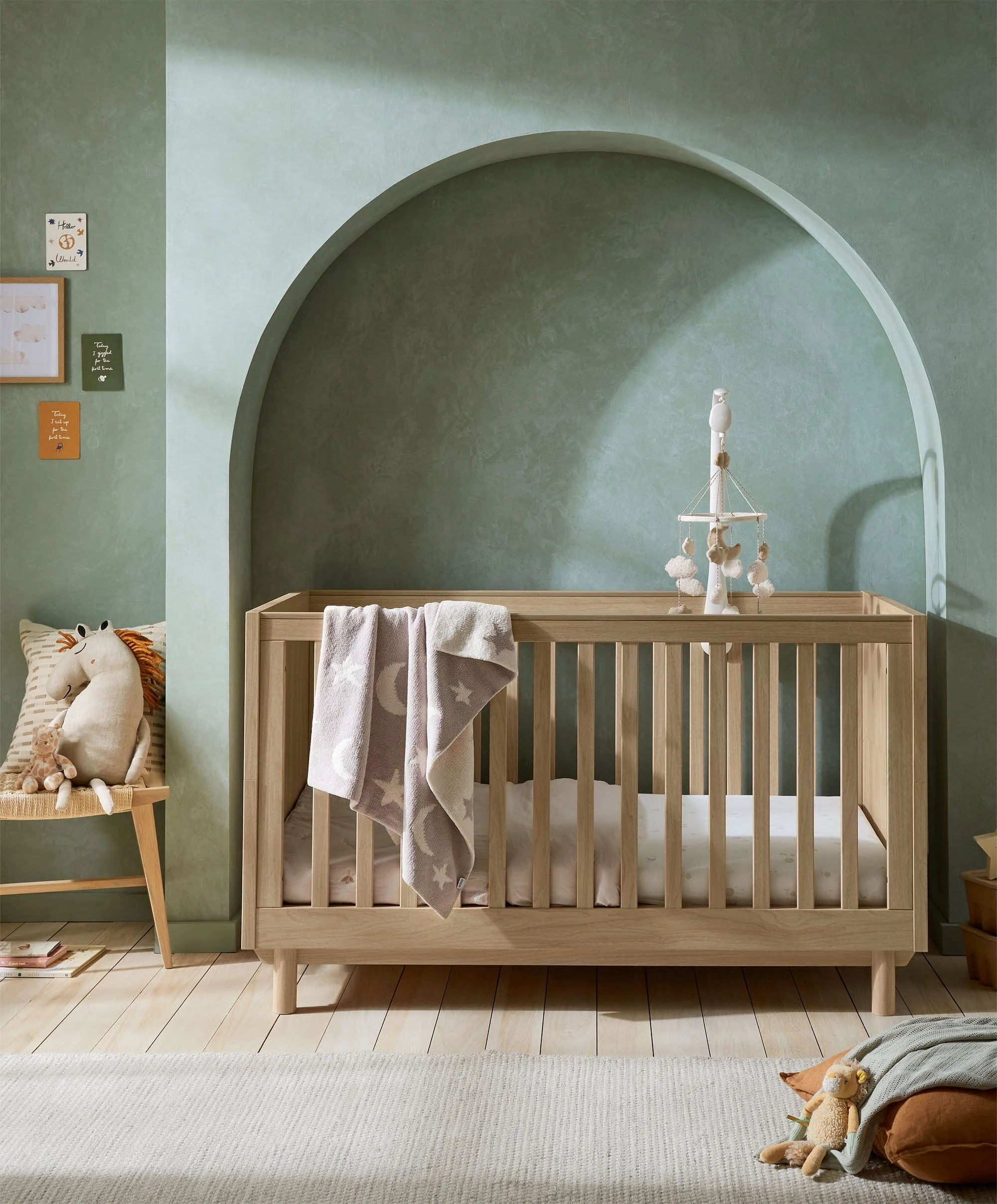 Oska Cotbed - Oak - Image 2