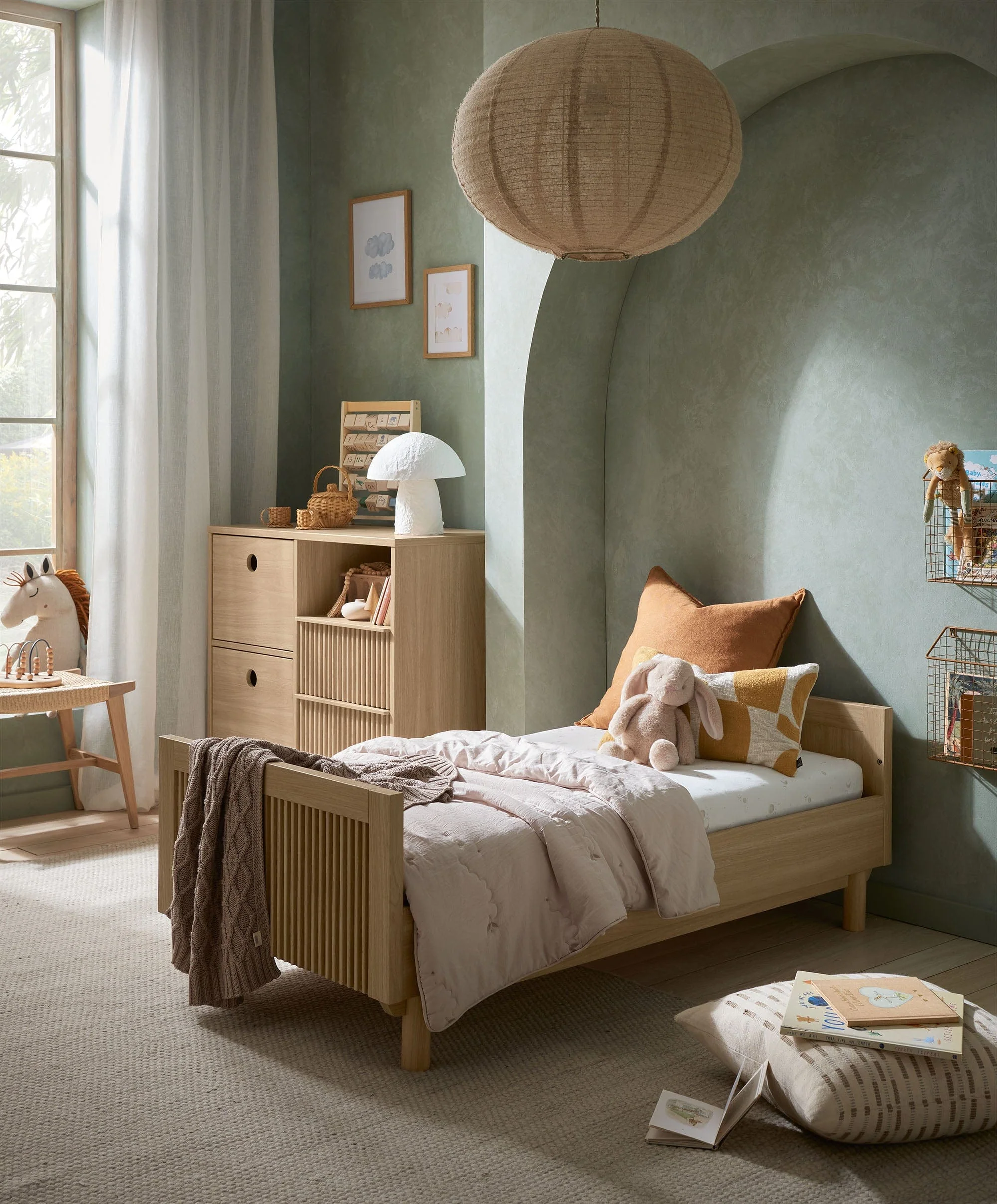 Oska Cotbed - Oak - Image 3