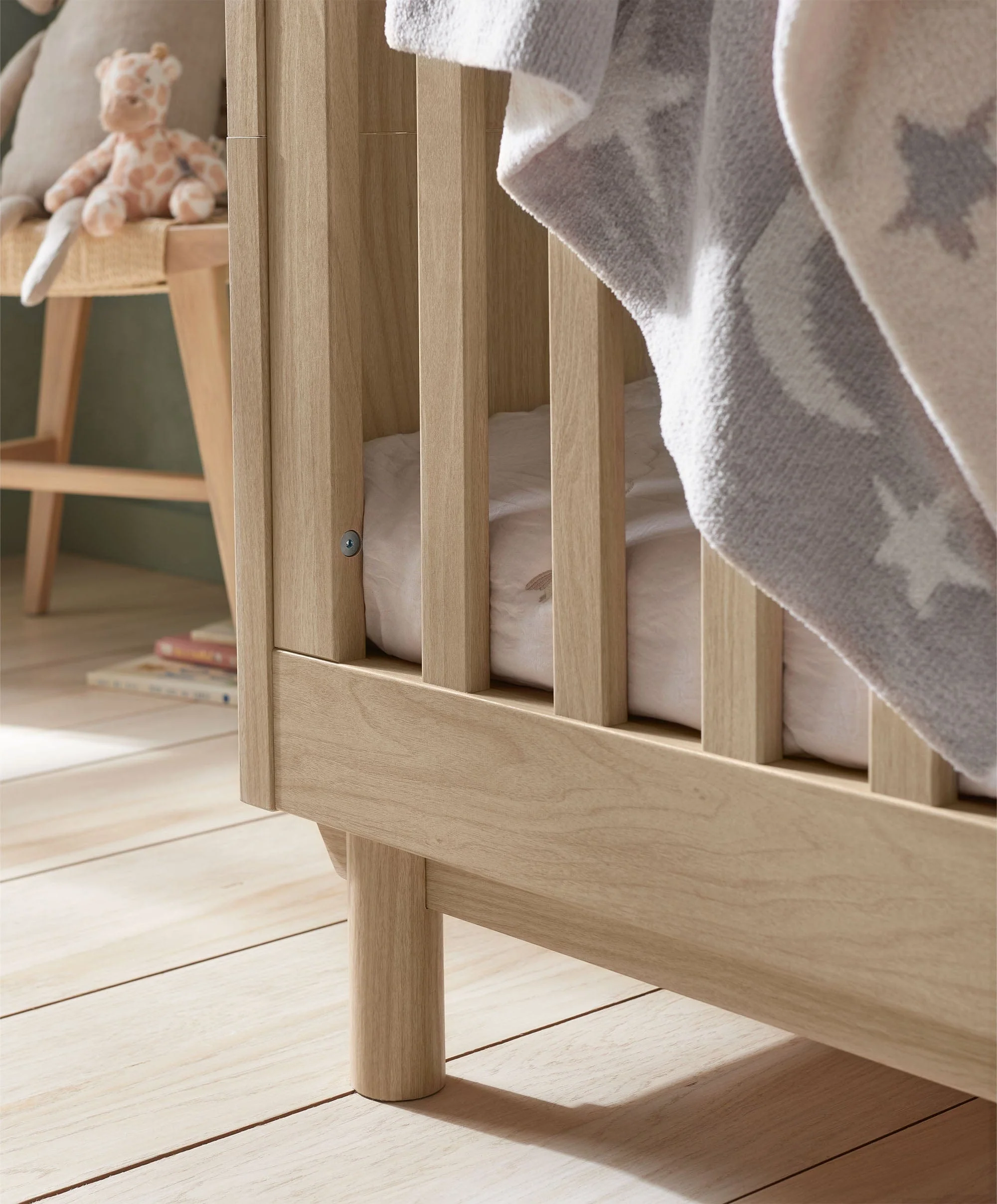 Oska Cotbed - Oak - Image 4