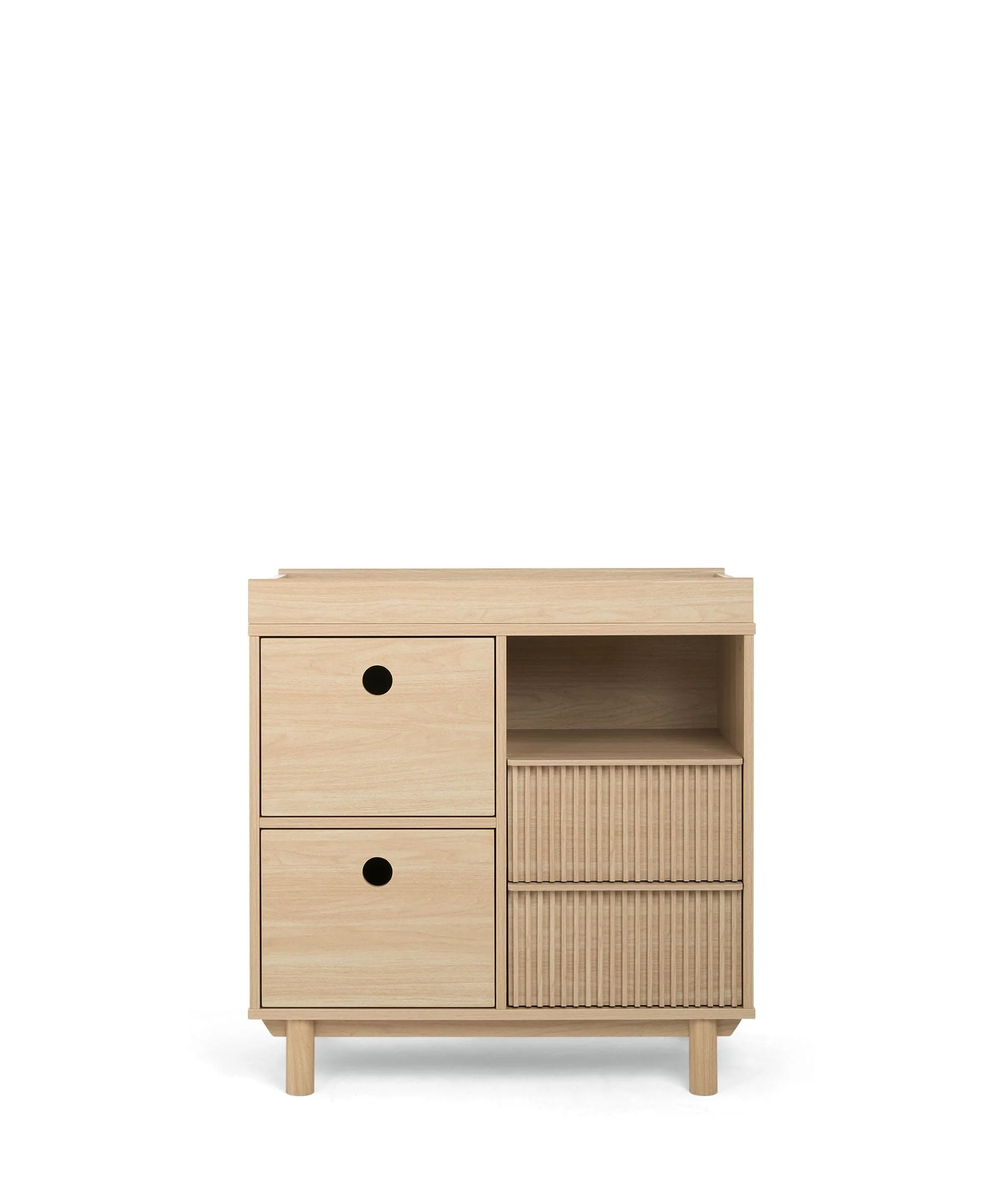 Oska 2 Piece Cotbed Set with Dresser Changer - Oak - Image 14