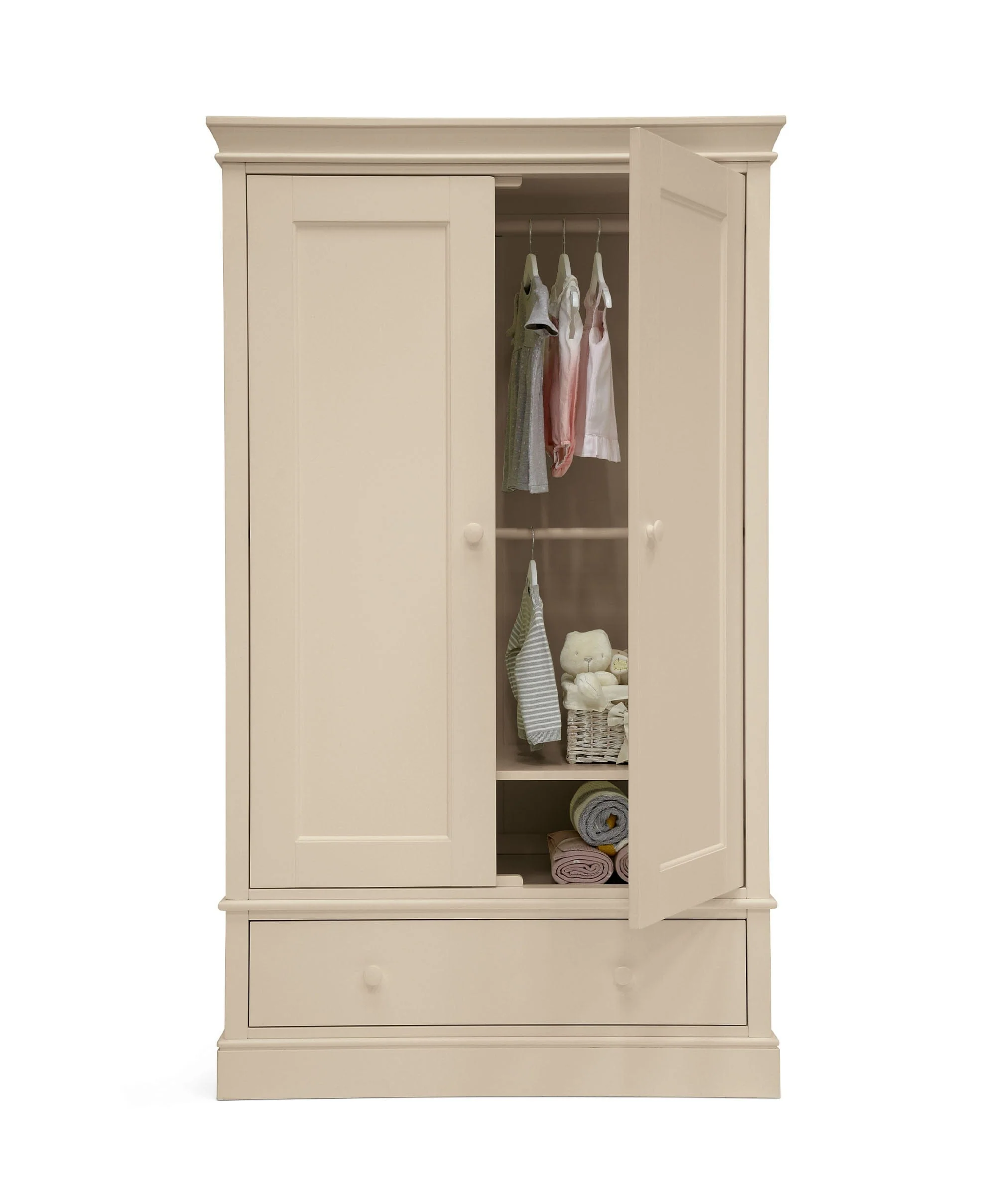 Oxford Nursery Bundle With Lua Bedside Crib - Cashmere/Fawn - Image 11