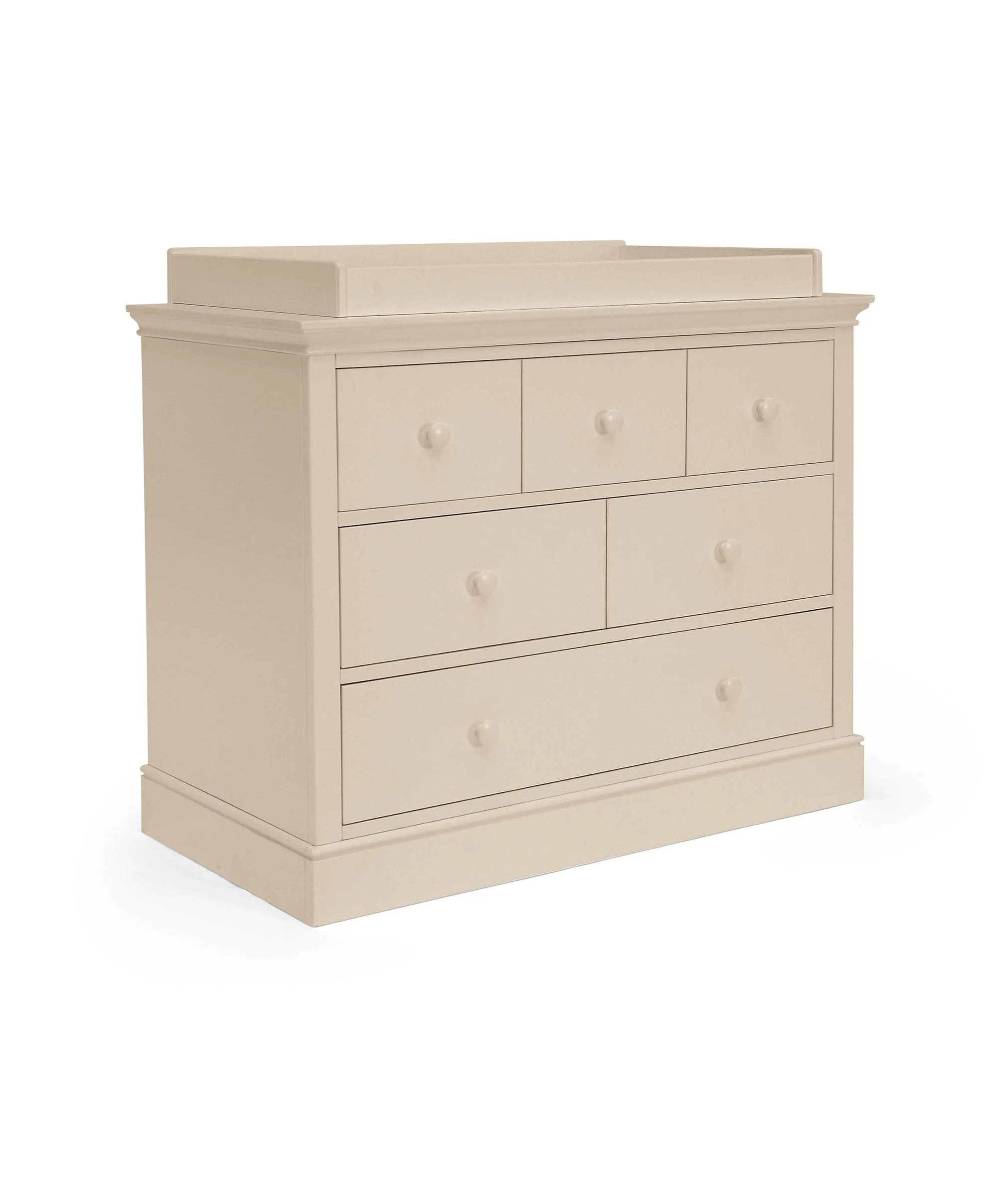 Oxford 3 Drawer Dresser & Baby Changing Unit - Cashmere - Image 4