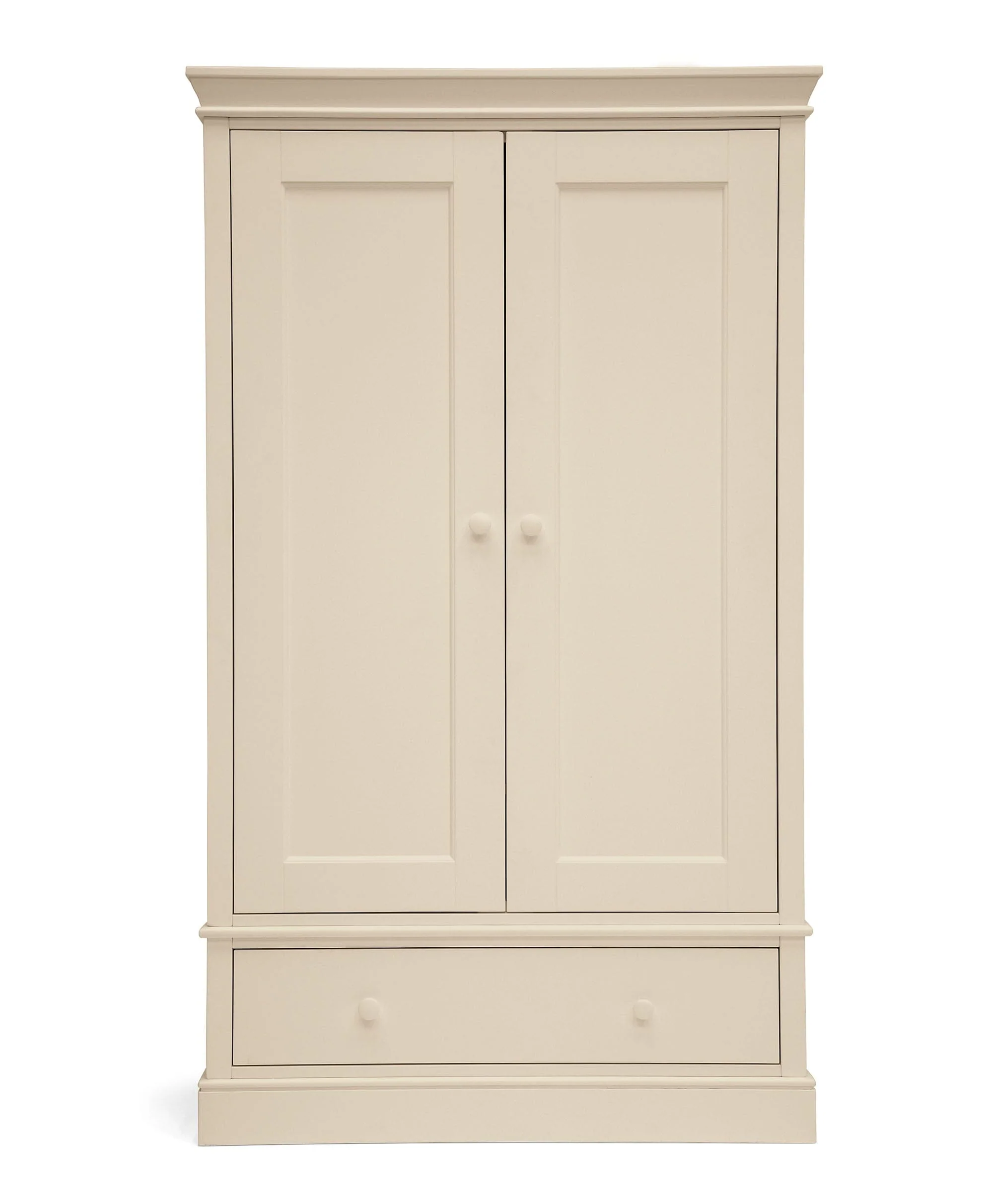 Oxford 3 Piece Cotbed Range with Dresser Changer & Wardrobe - Cashmere - Image 12