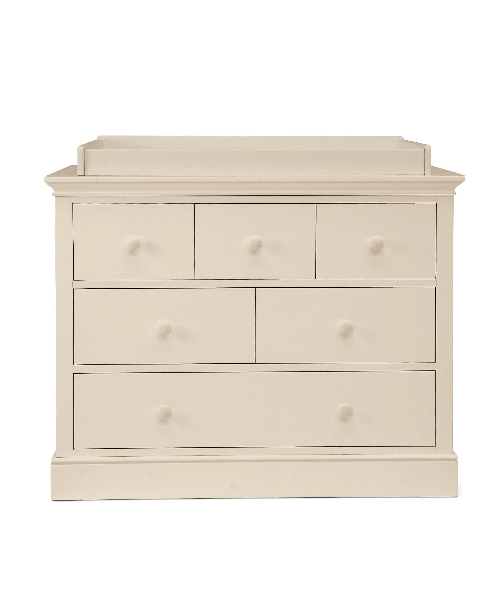 Oxford 3 Piece Cotbed Range with Dresser Changer & Wardrobe - Cashmere - Image 19