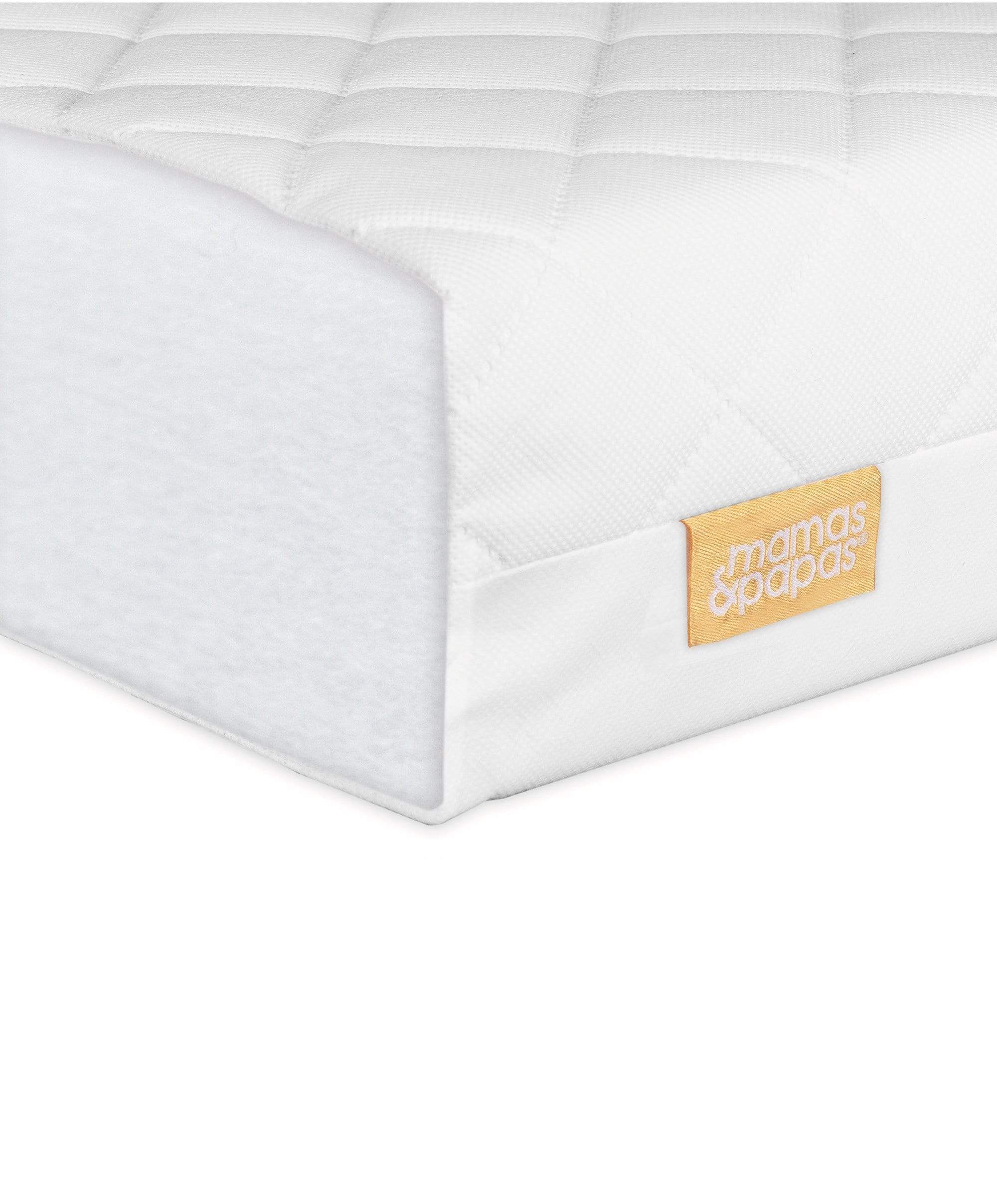 Petite Cot & Essential Fibre Cot Mattress Bundle – White - Image 5