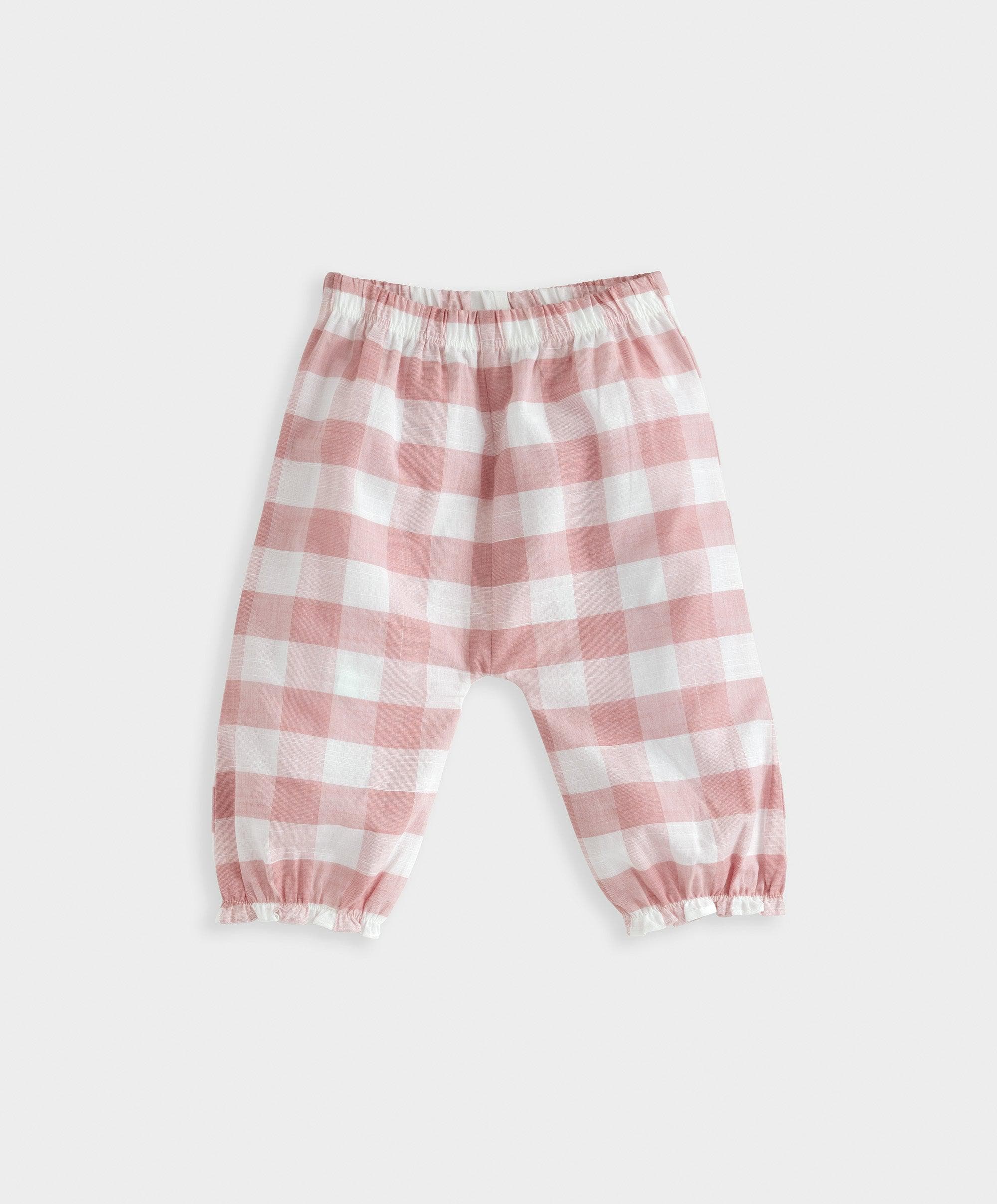 Gingham Pyjamas - Pink Checks - Image 5