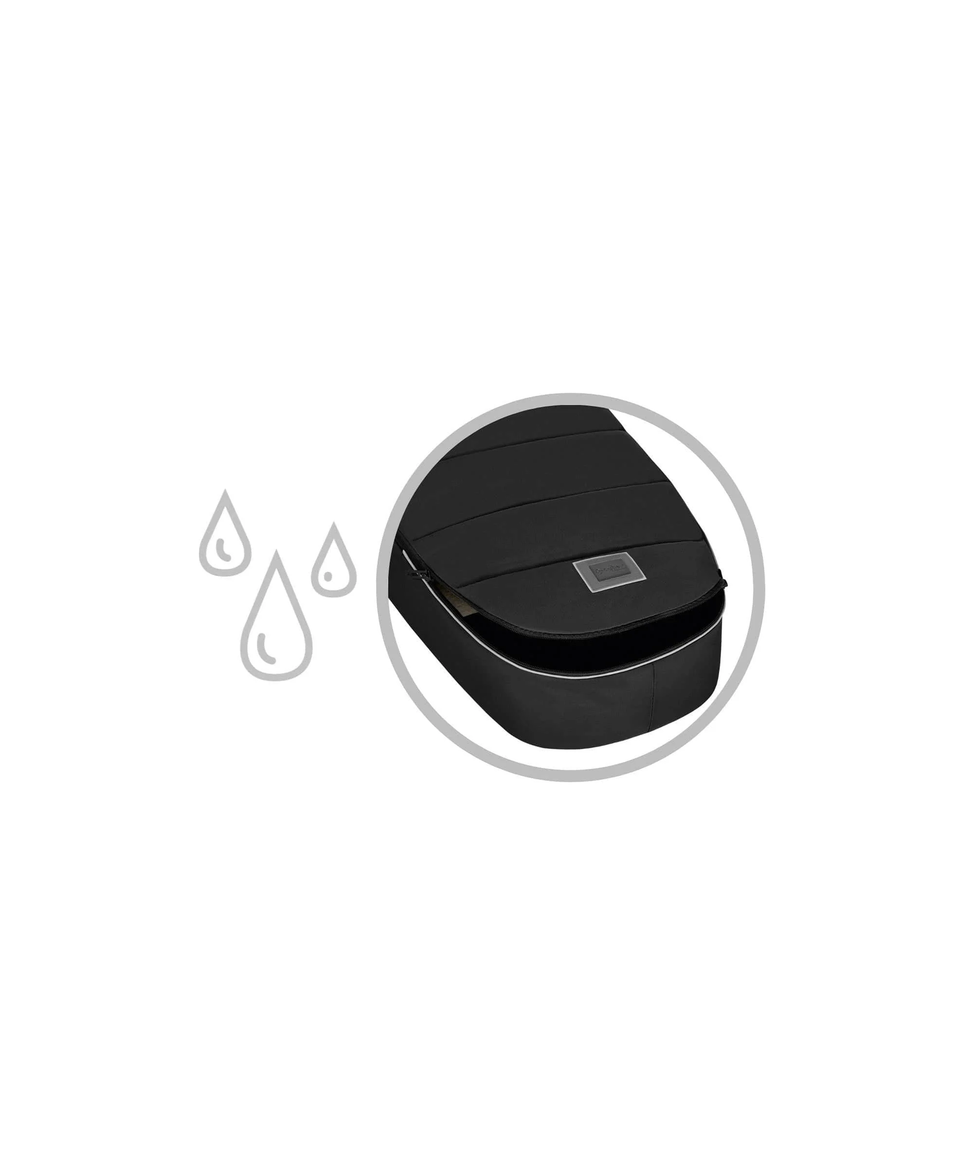 Cybex Platinum Footmuff - Sepia Black - Image 5