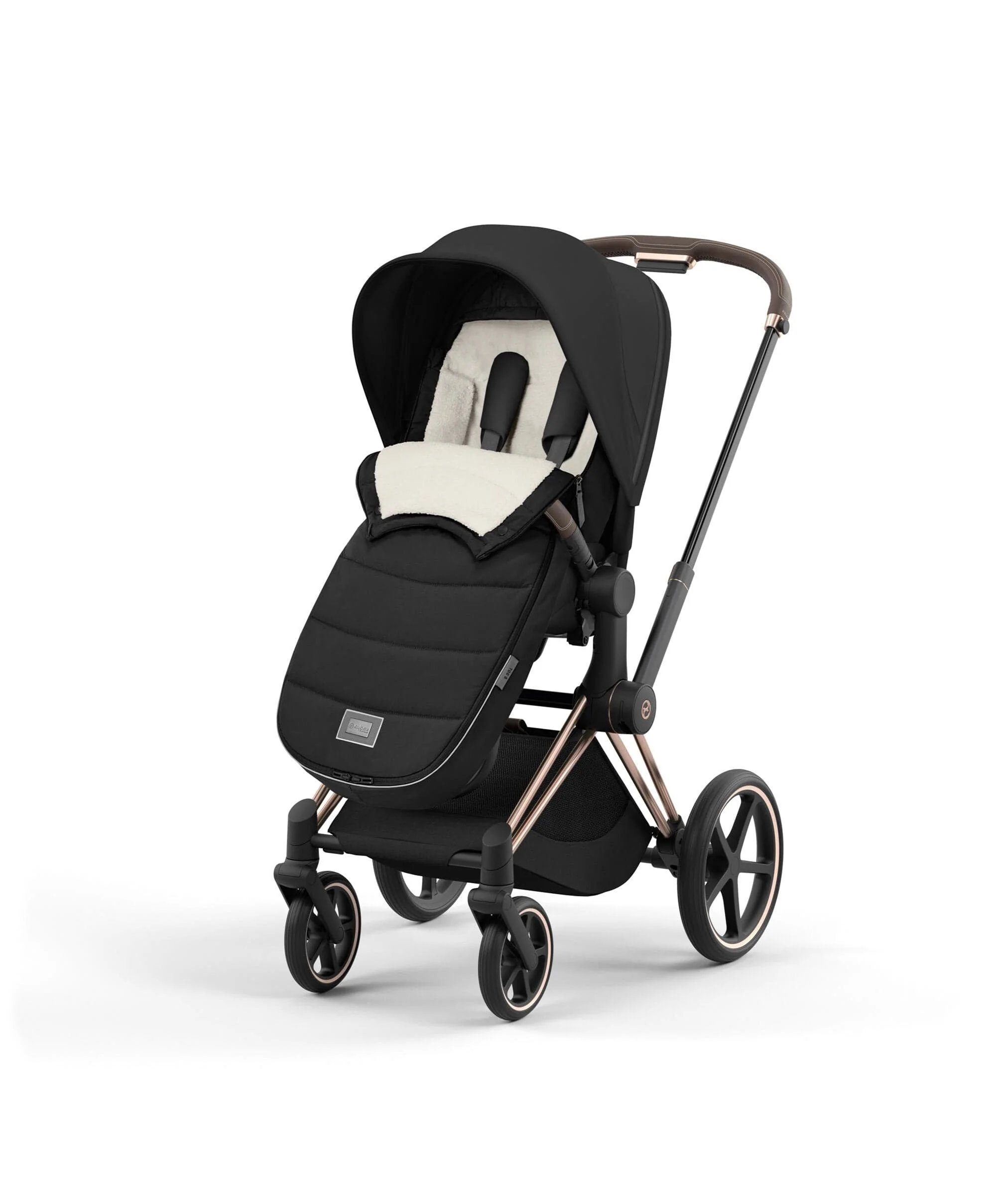 Cybex Platinum Footmuff - Sepia Black - Image 7