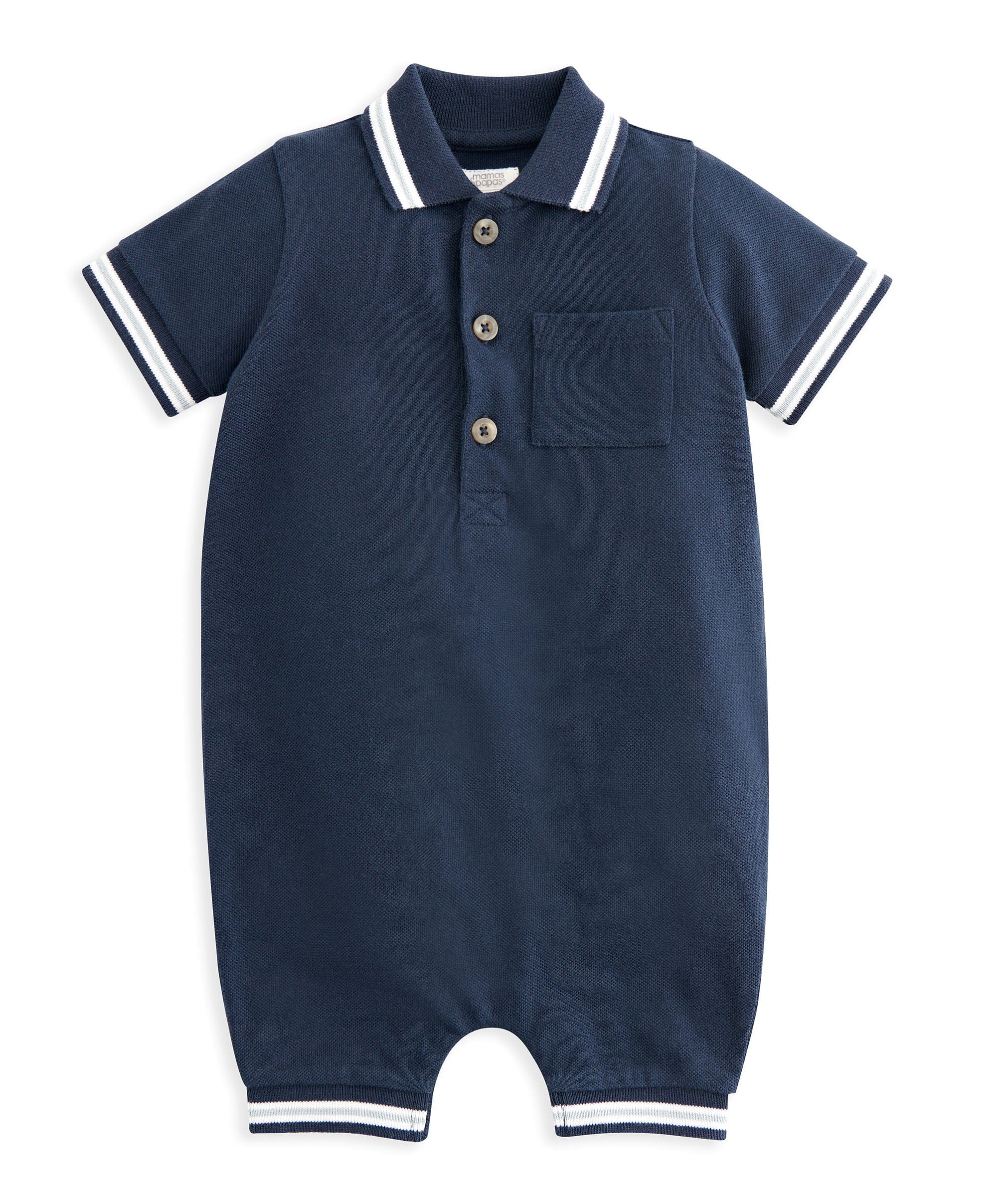 Jersey Polo Romper - Image 2