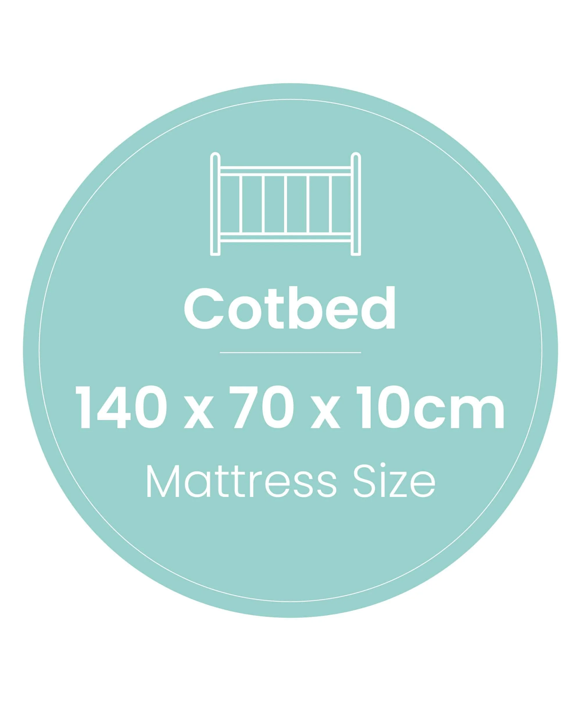 Premium Dual Core+ Cotbed Mattress & Anti-Allergy Quilted Mattress Protector Bundle - Image 8