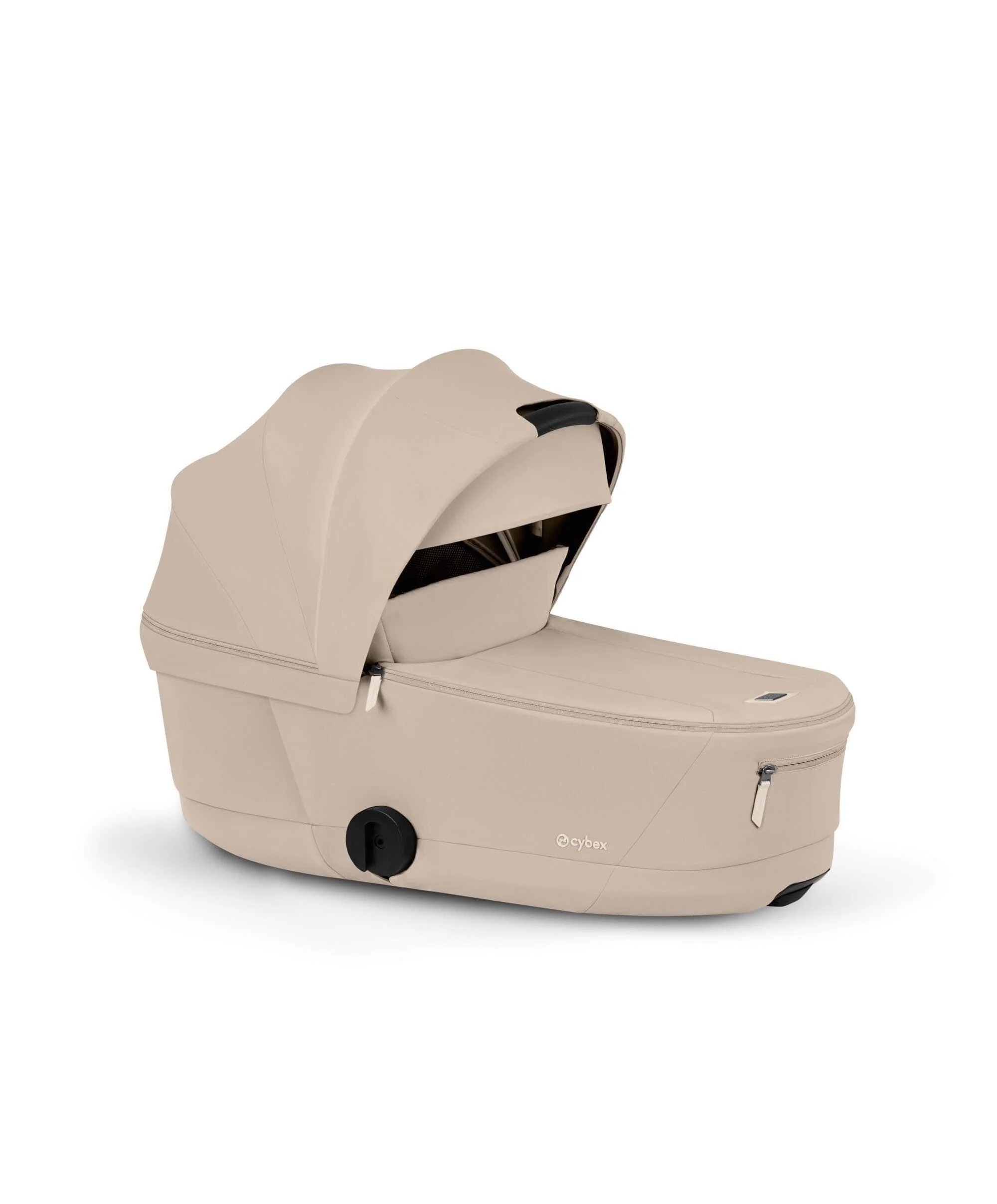 Cybex Priam Pushchair & Carry Cot Bundle With Cybex Cloud T Plus Car Seat & Base - Cozy Beige - Image 10