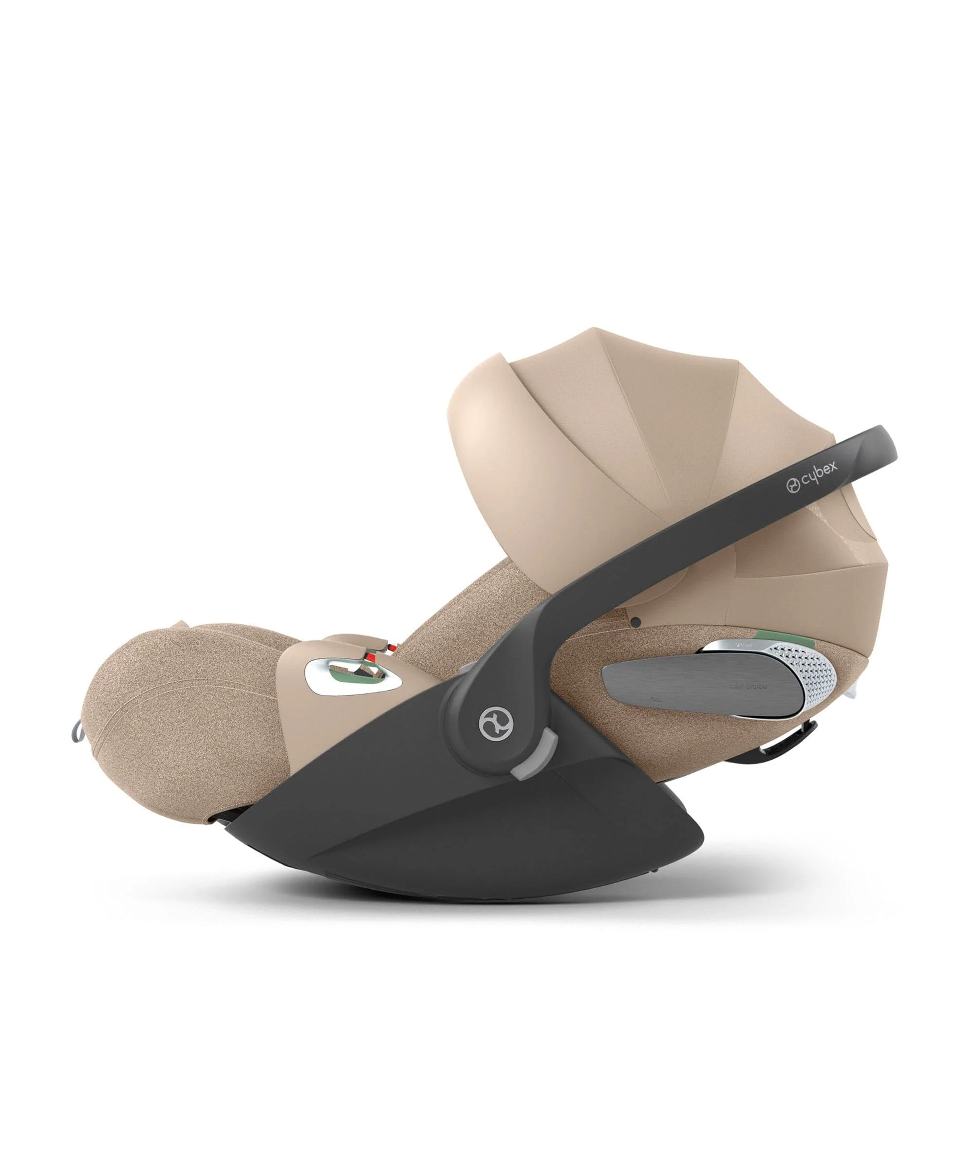 Cybex Priam Pushchair & Carry Cot Bundle With Cybex Cloud T Plus Car Seat & Base - Cozy Beige - Image 13