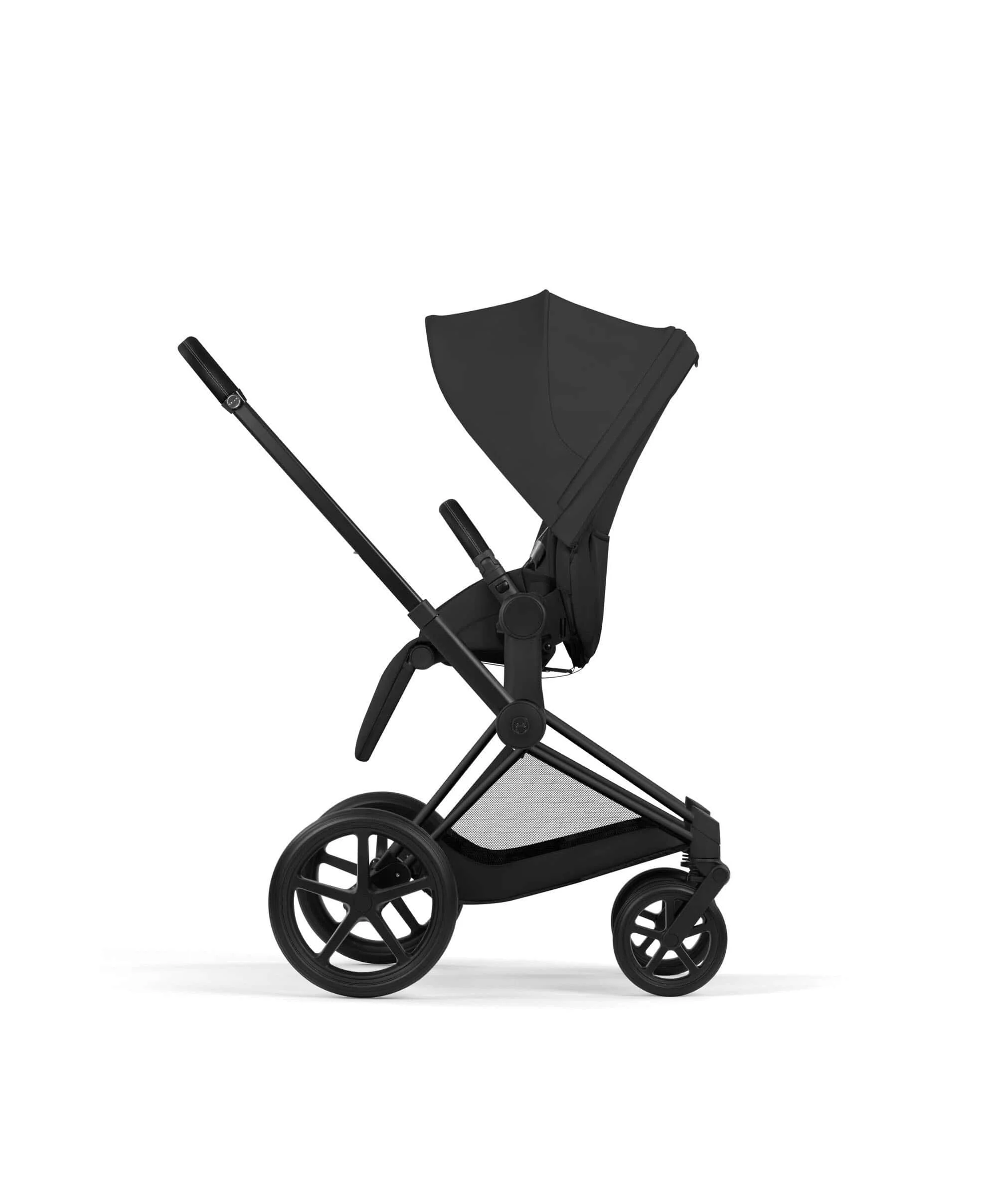 Cybex Priam Ultimate Pushchair Bundle with Cybex Cloud T i-Size Rotating Baby Car Seat & Base - Sepia Black - Image 3