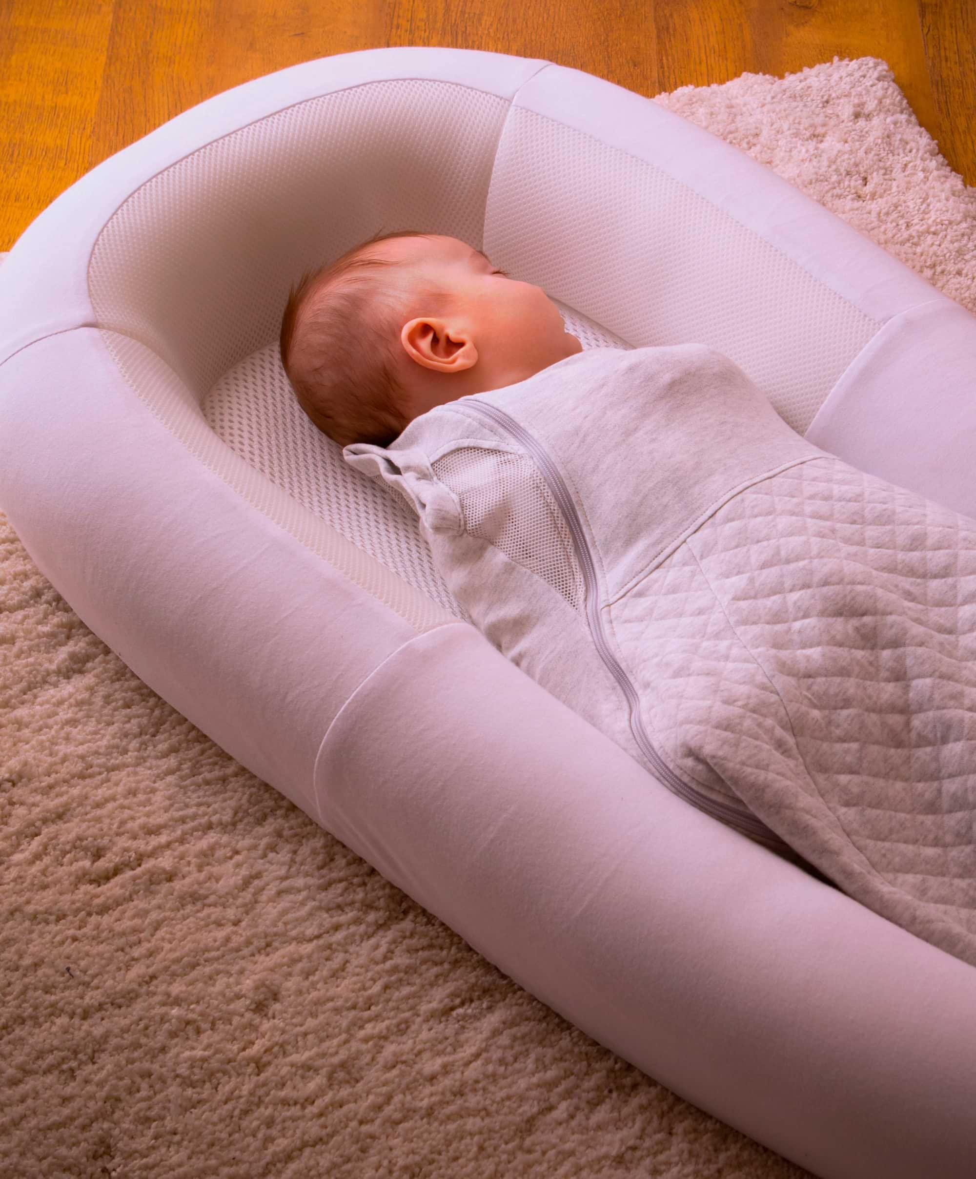 Purflo Sleep Tight Baby Bed - Soft White - Image 6