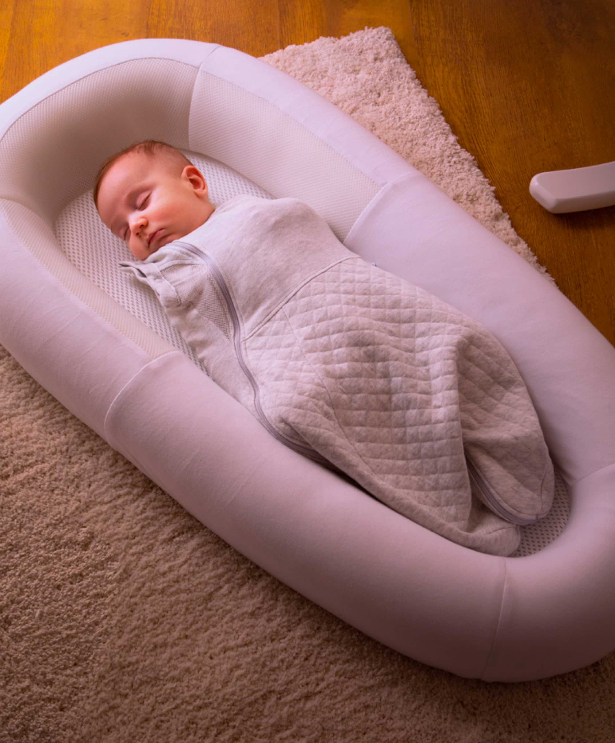 Purflo Sleep Tight Baby Bed - Soft White - Image 8