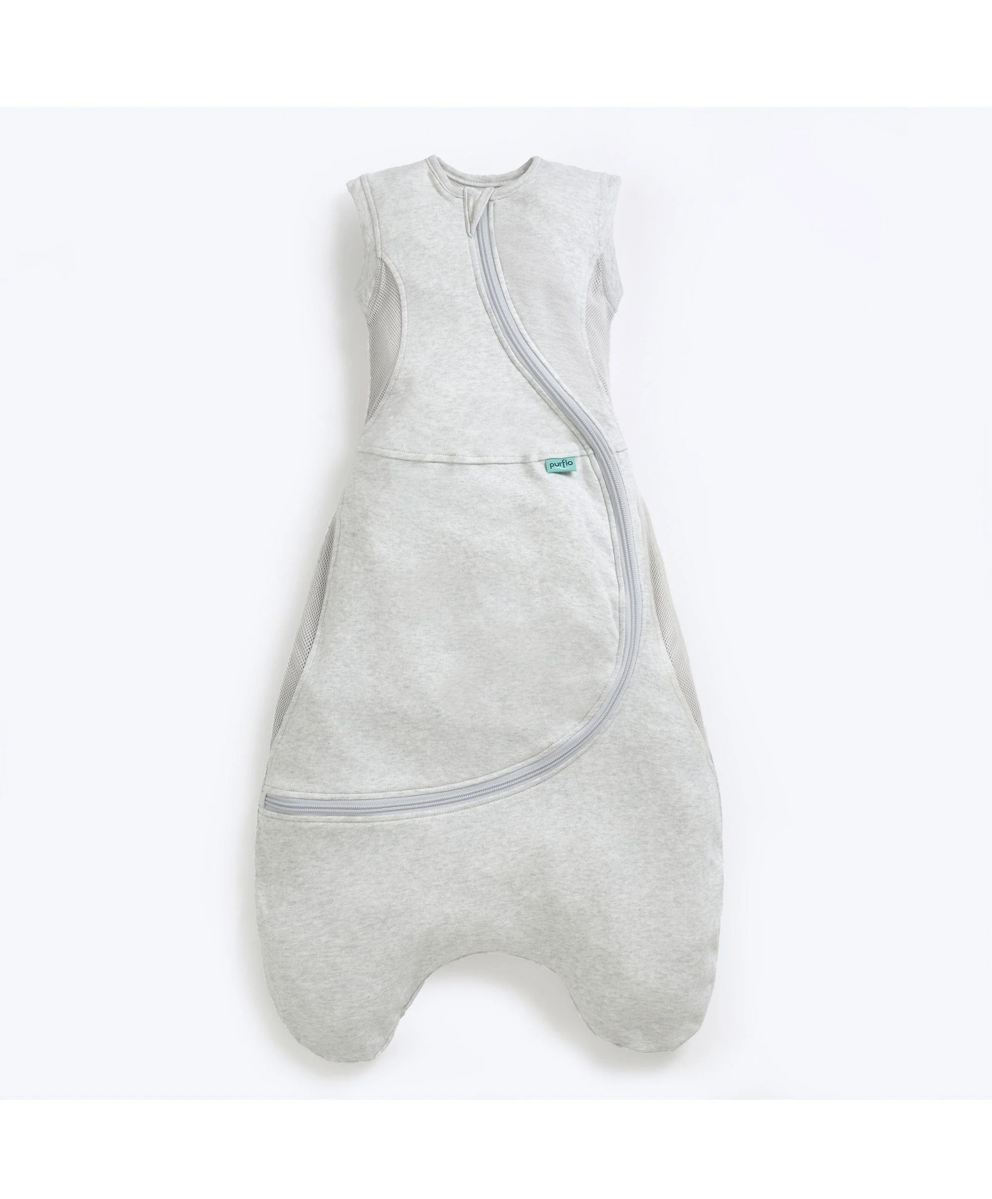 Purflo Cuddle to Sleep Bag 3-12 Months (0.5 Tog) - Minimal Grey - Image 6