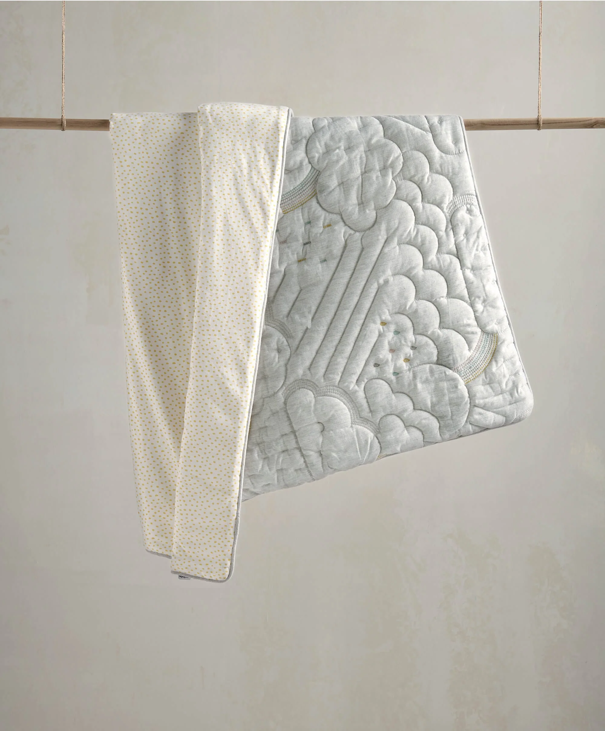 Quilt (3.0 Tog) - Dream Upon A Cloud - Grey - Image 5