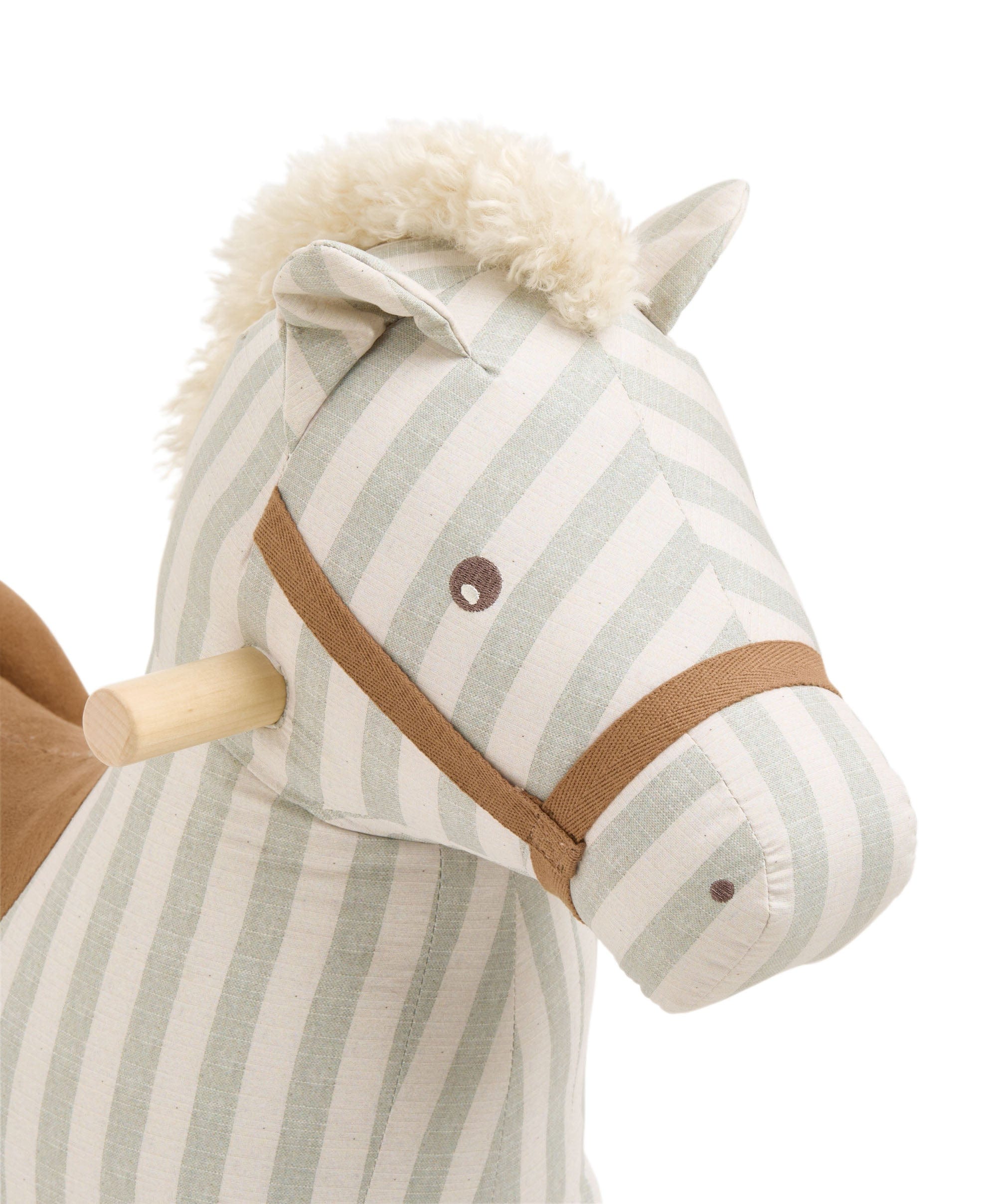 Rocking Horse - Sage Green Stripe - Image 5