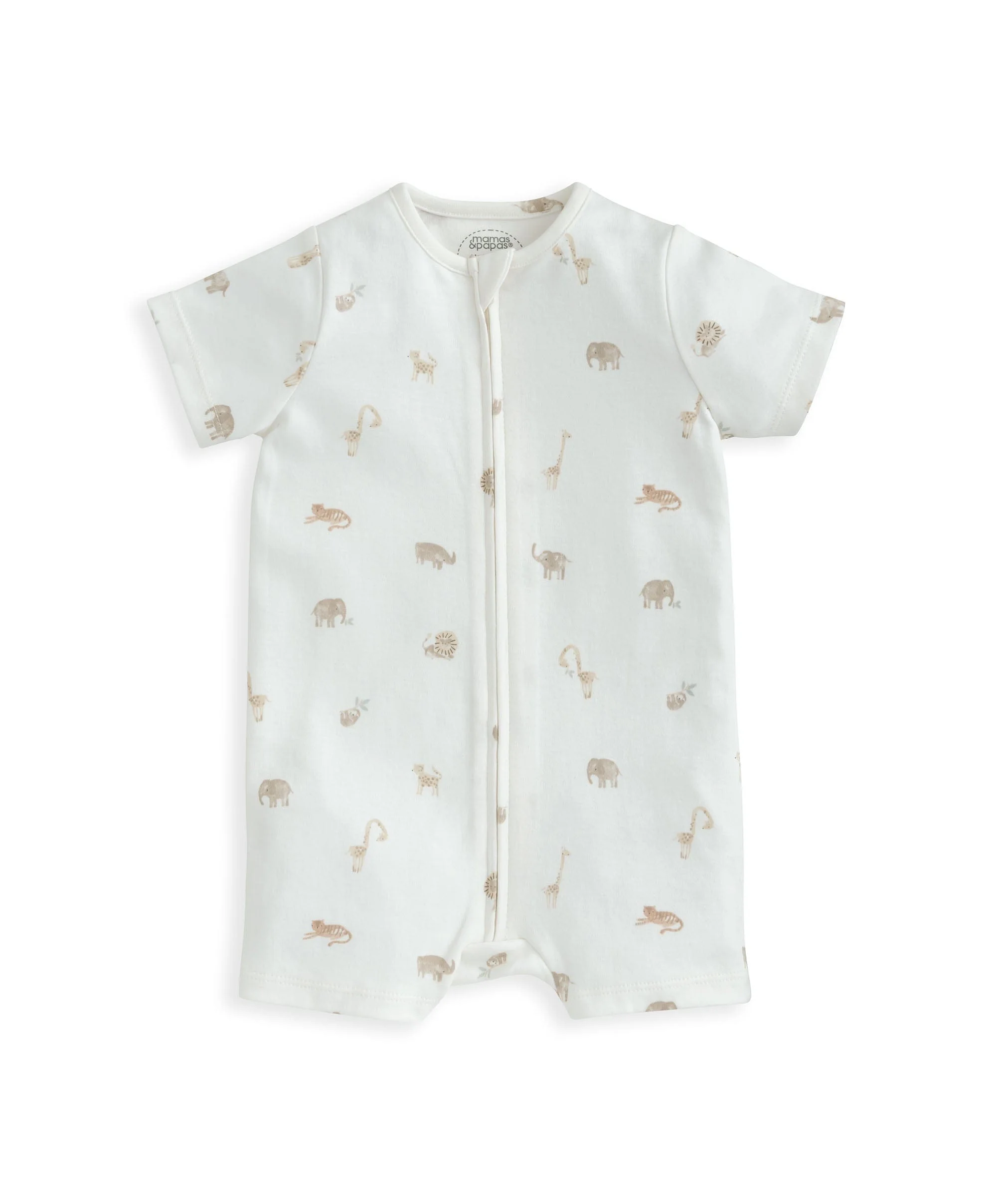 Safari All Over Print Shortie Romper - Image 2