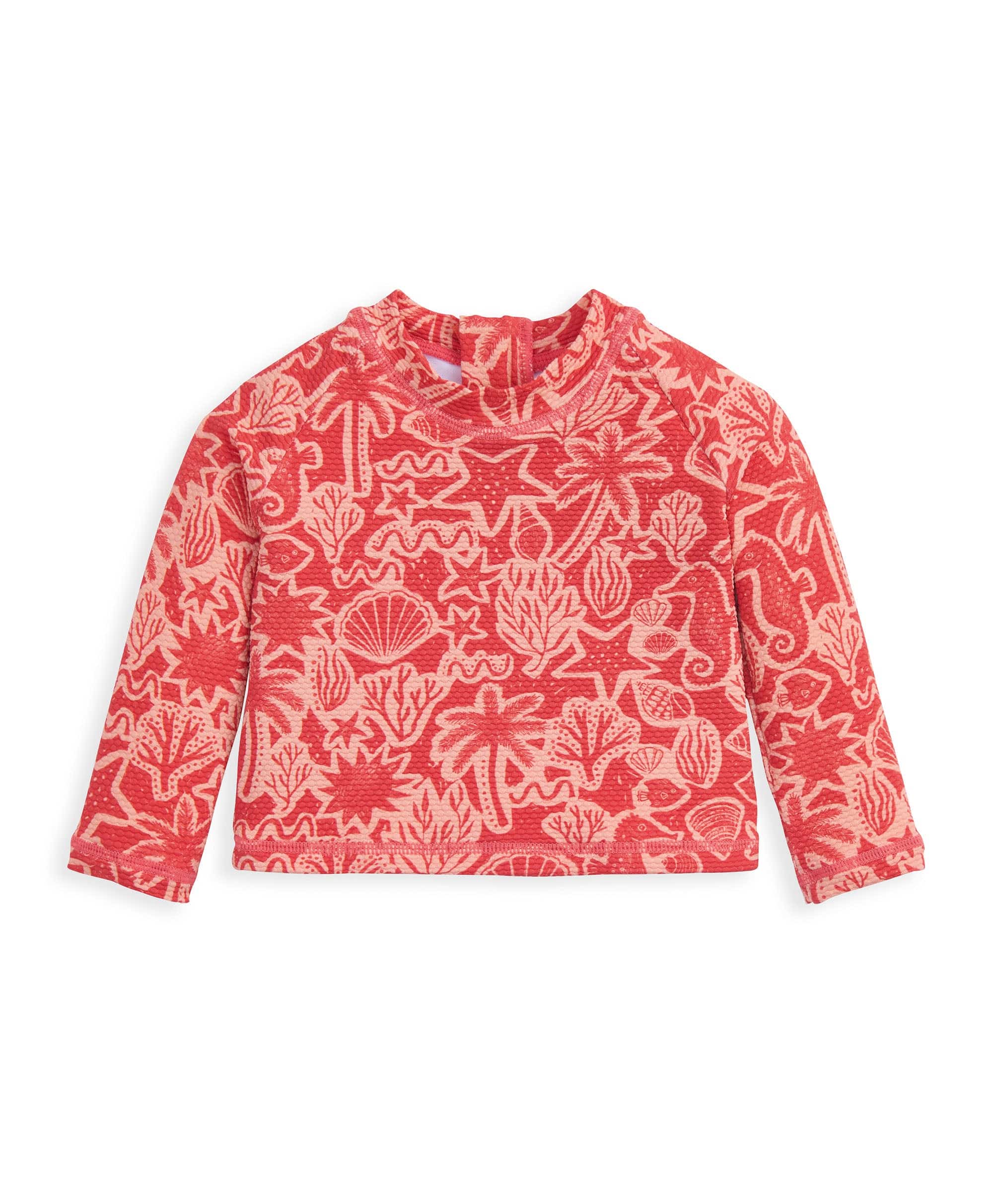 Seahorse Long Sleeve Swim Top and Bottoms - Image 2