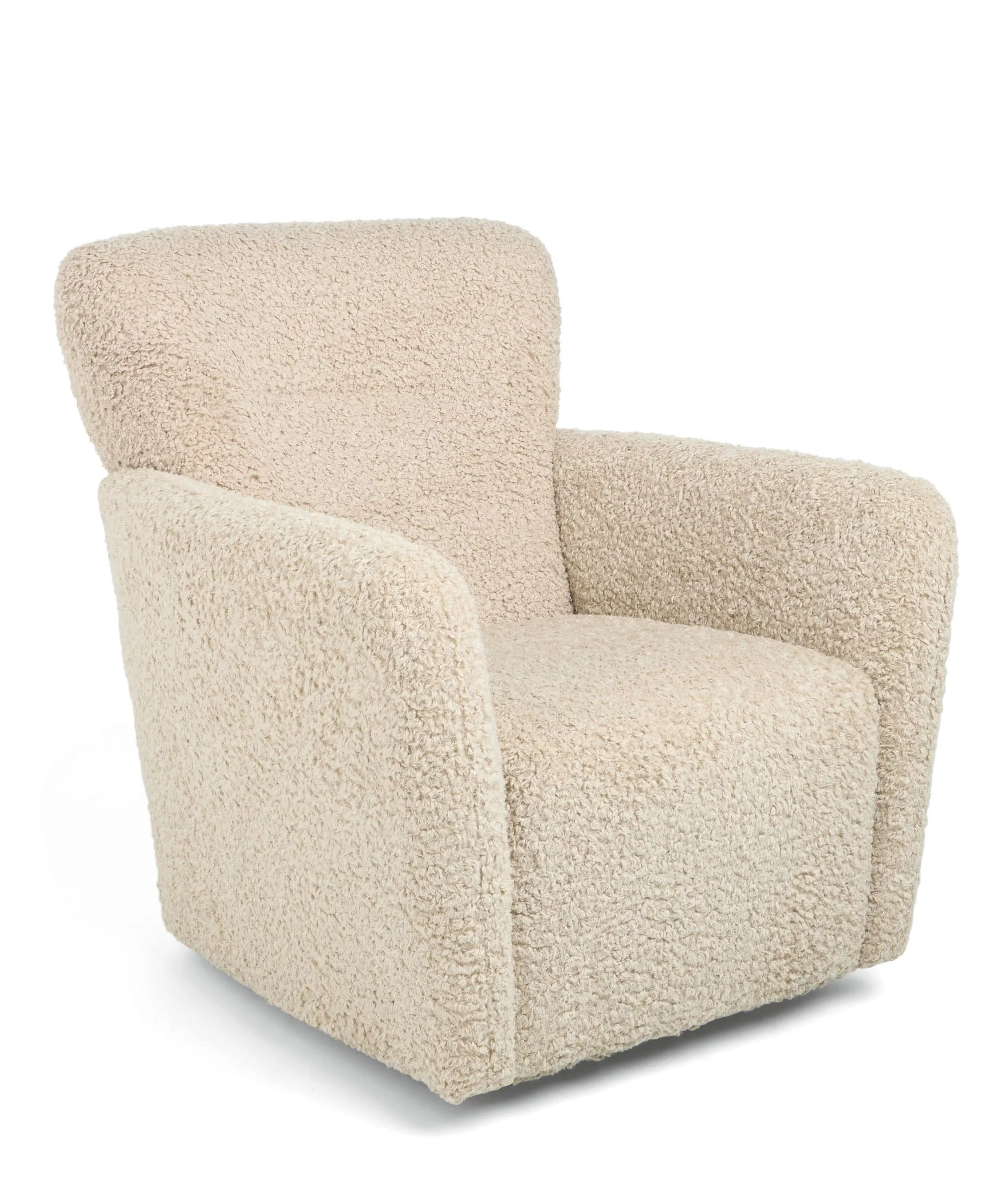 Settle Swivel Nursing Chair - Biscuit Teddy - Image 2