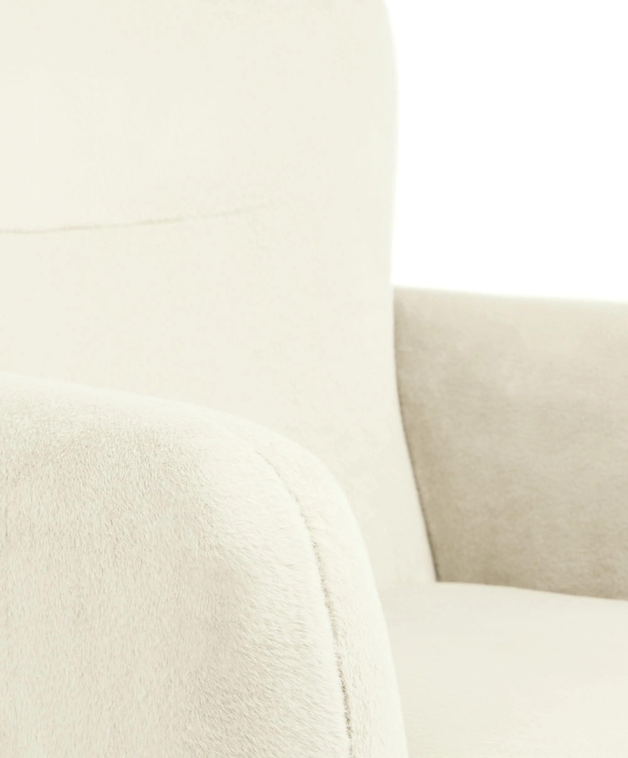 Settle Nursing Chair - Feather Sherpa - Image 2