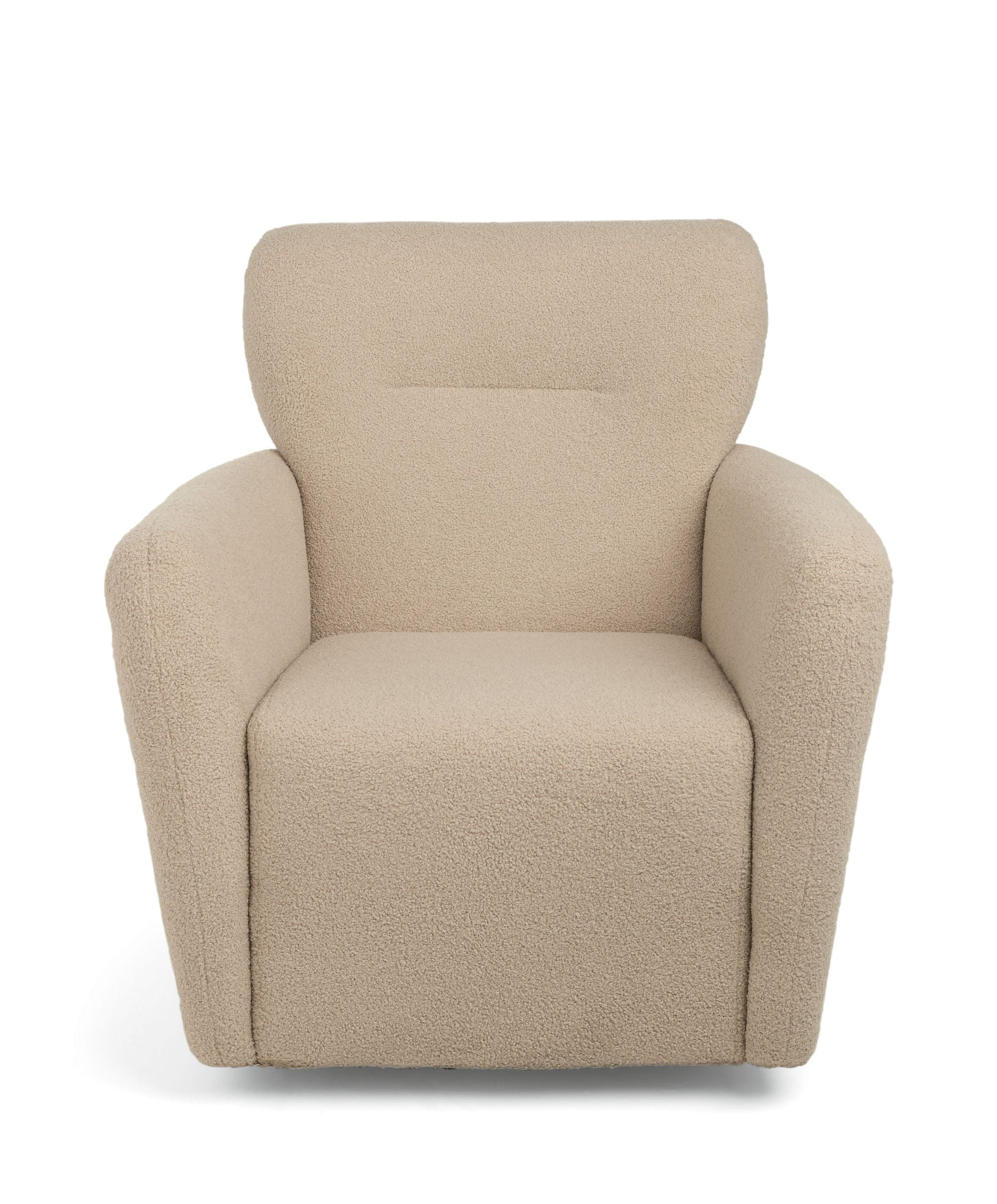 Settle Swivel Nursing Chair - Oatmeal Boucle - Image 3