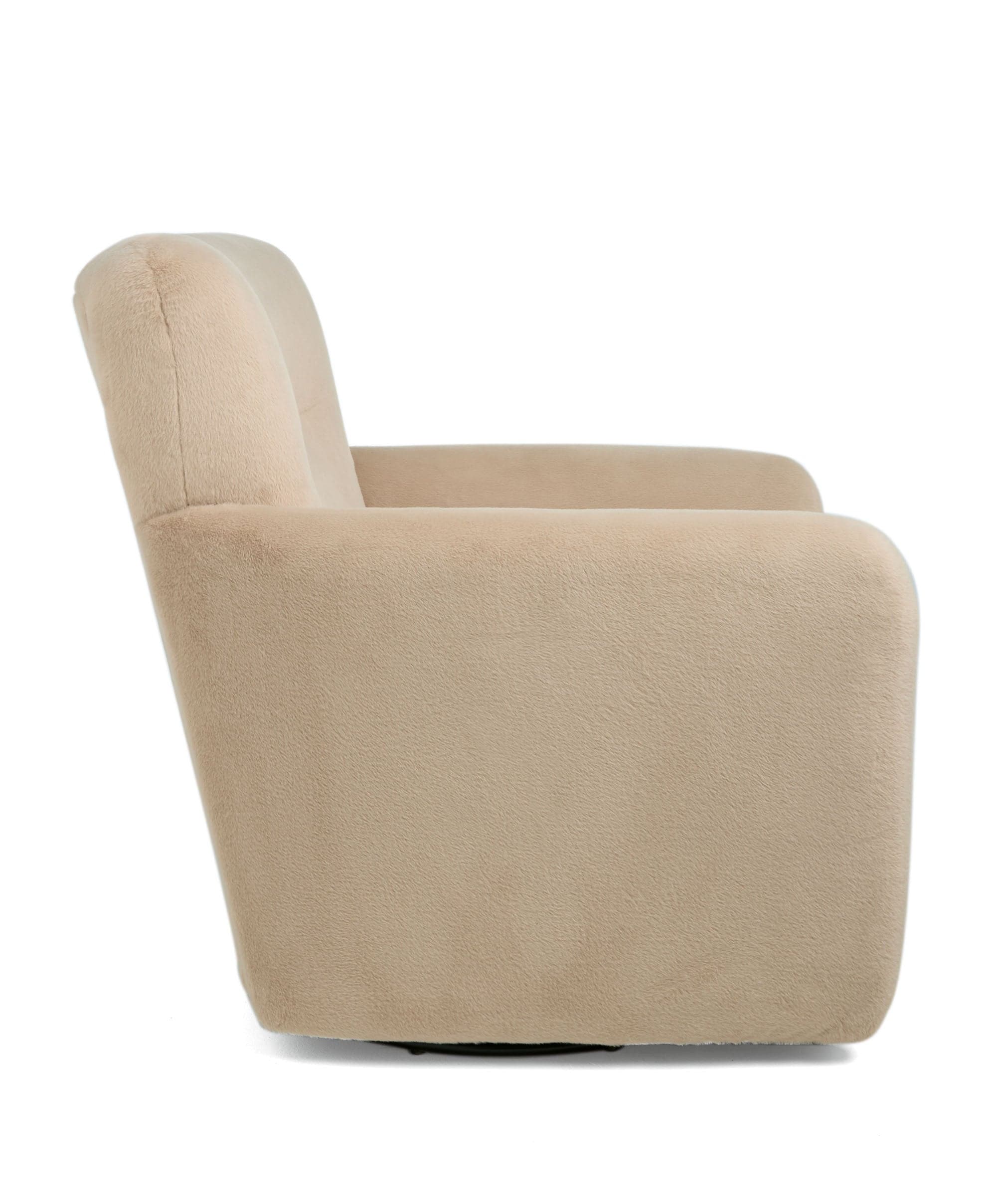 Settle Nursing Chair & Stool - Almond Sherpa - Image 5