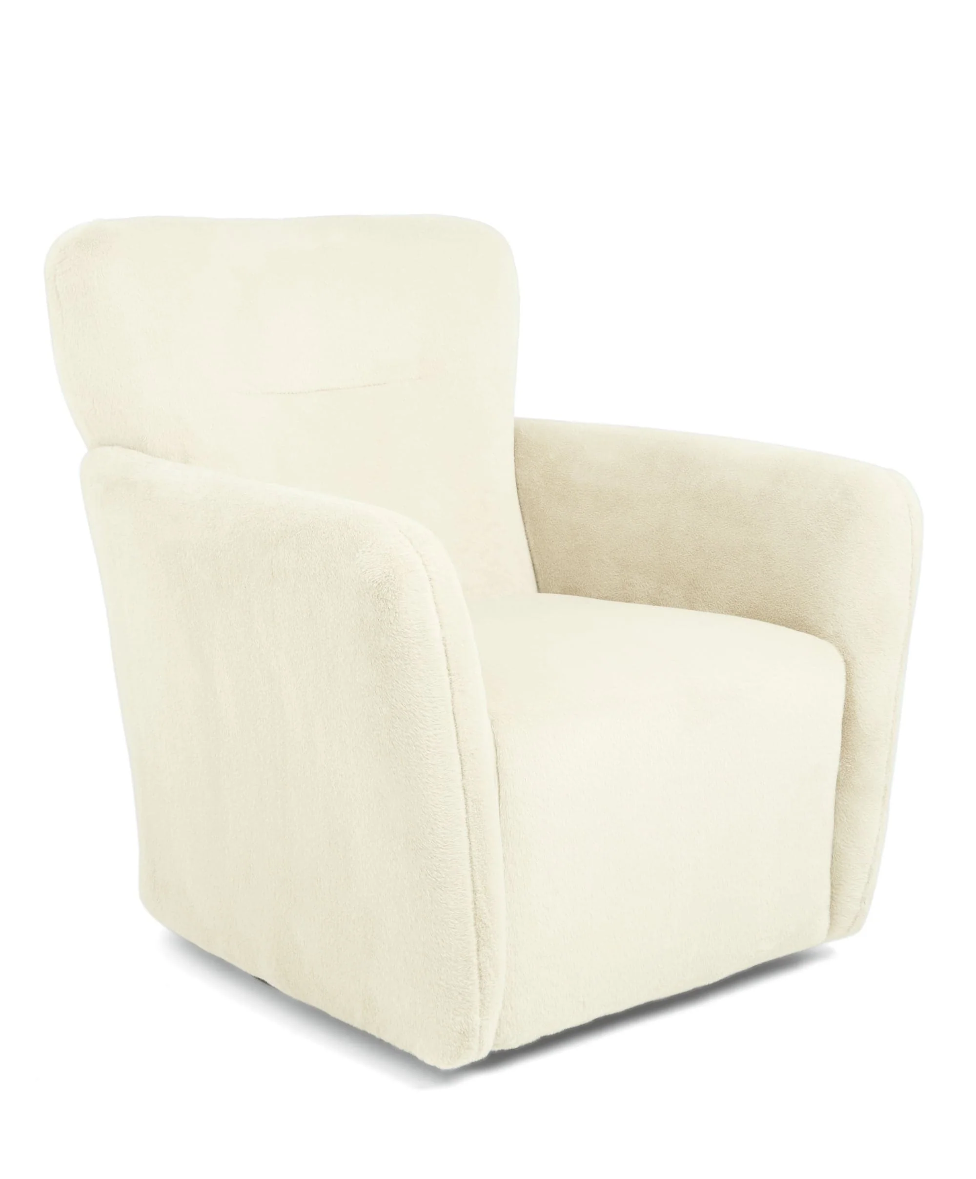 Settle Nursing Chair & Stool - Feather Sherpa - Image 2
