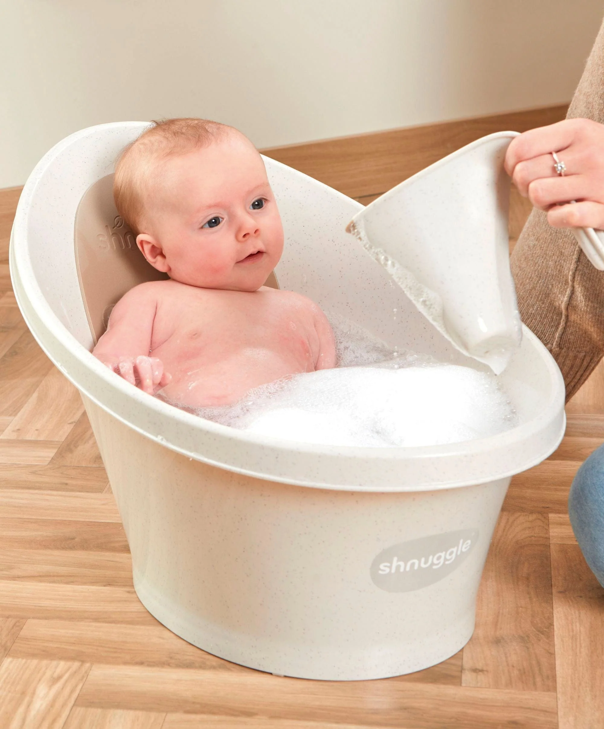Shnuggle ECO Baby Bath - Cookies & Cream - Image 6