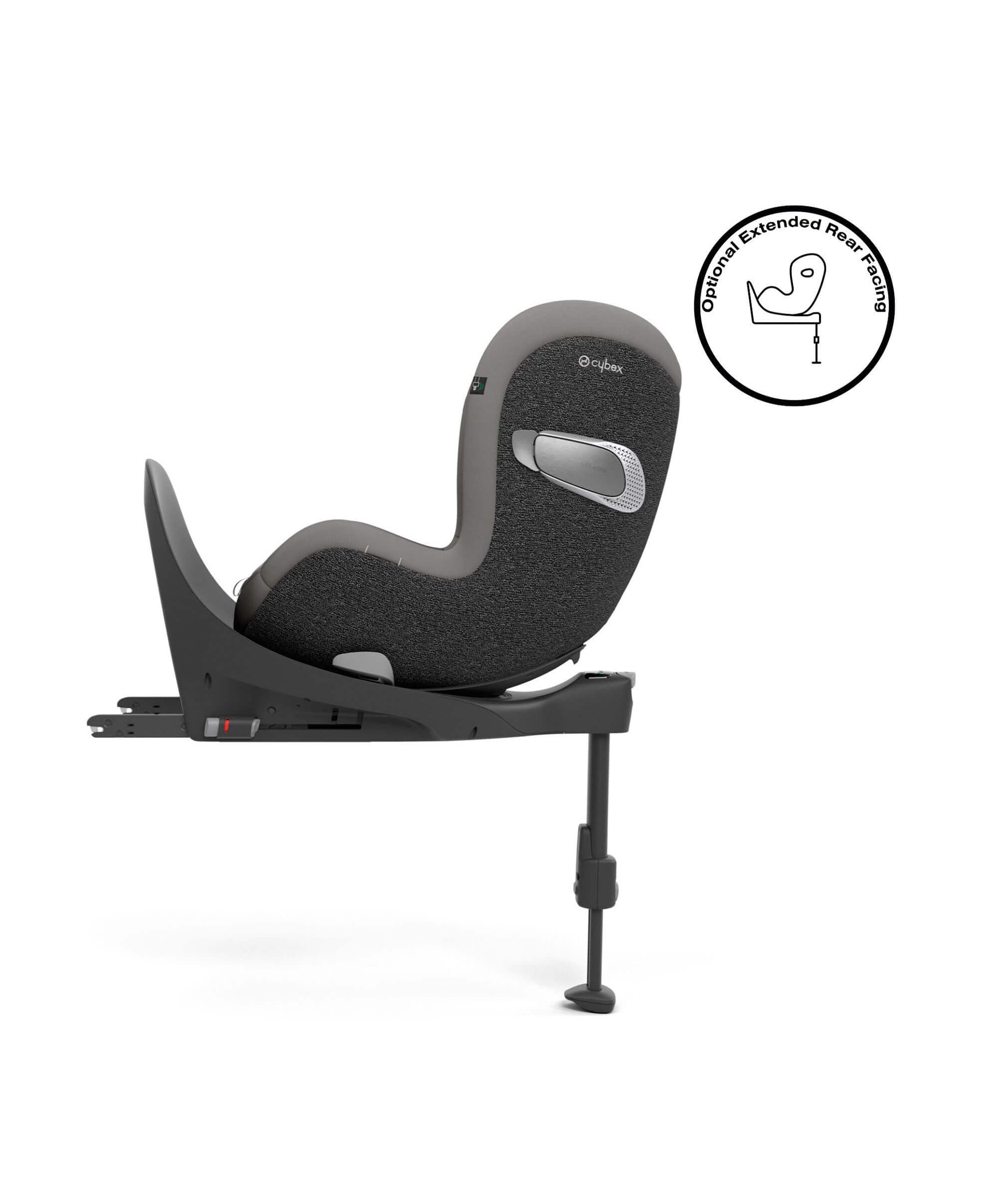 CYBEX Sirona T i-Size 360° Rotating Toddler Car Seat - Mirage Grey - Image 6