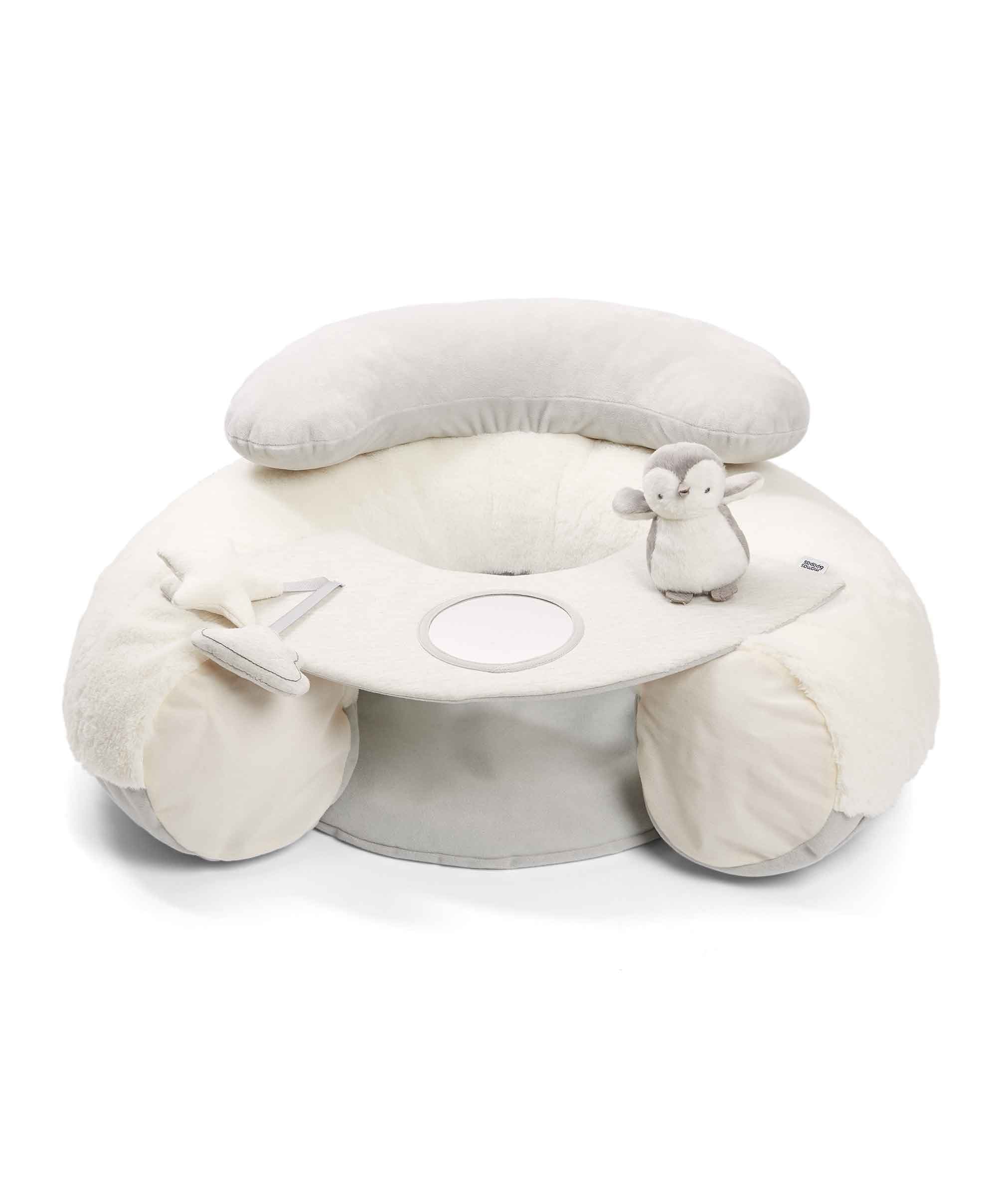 Sit & Play Baby Floor Seat - Wish Upon A Cloud - Image 4