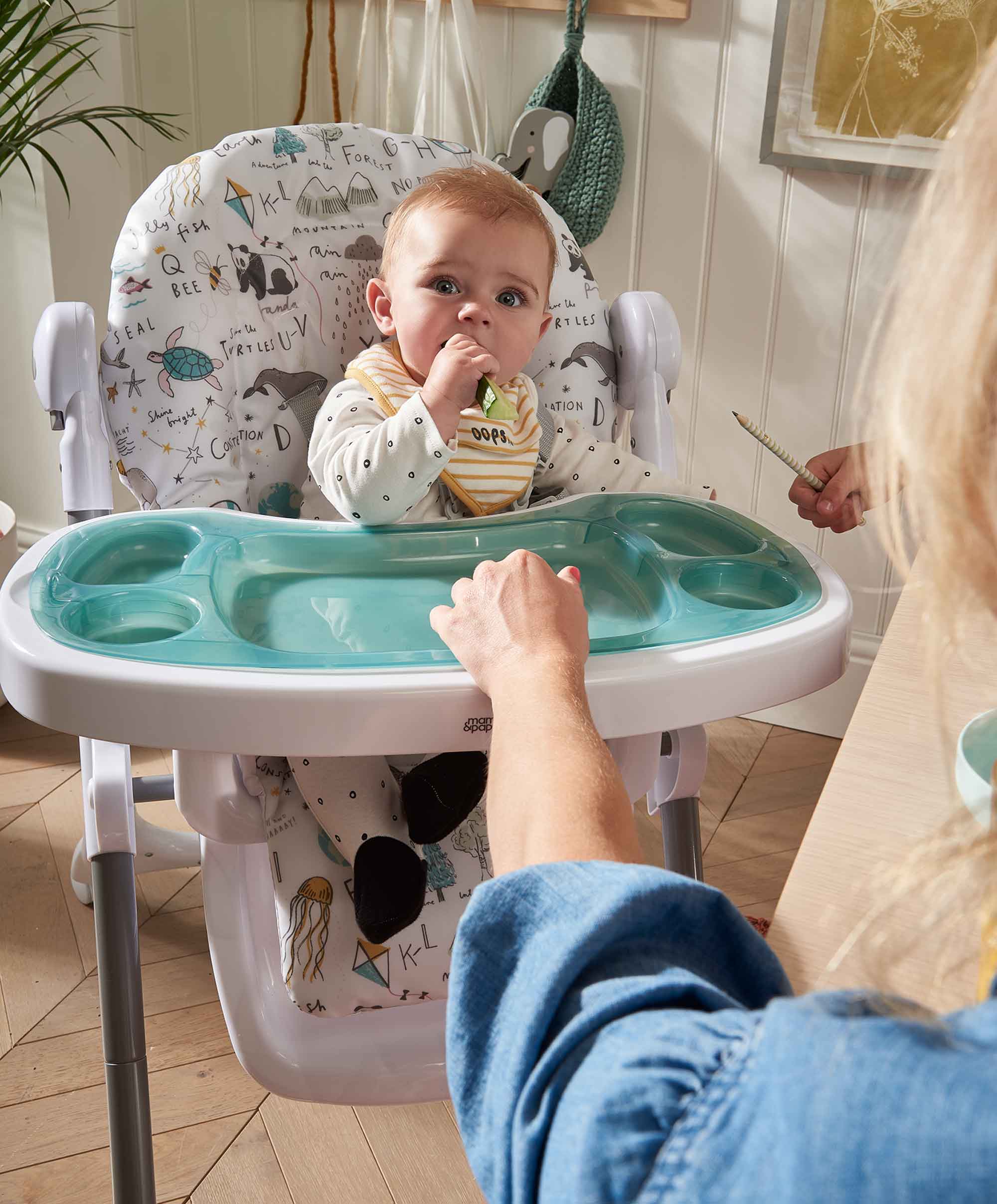 Snax Highchair - Happy Planet - Image 10