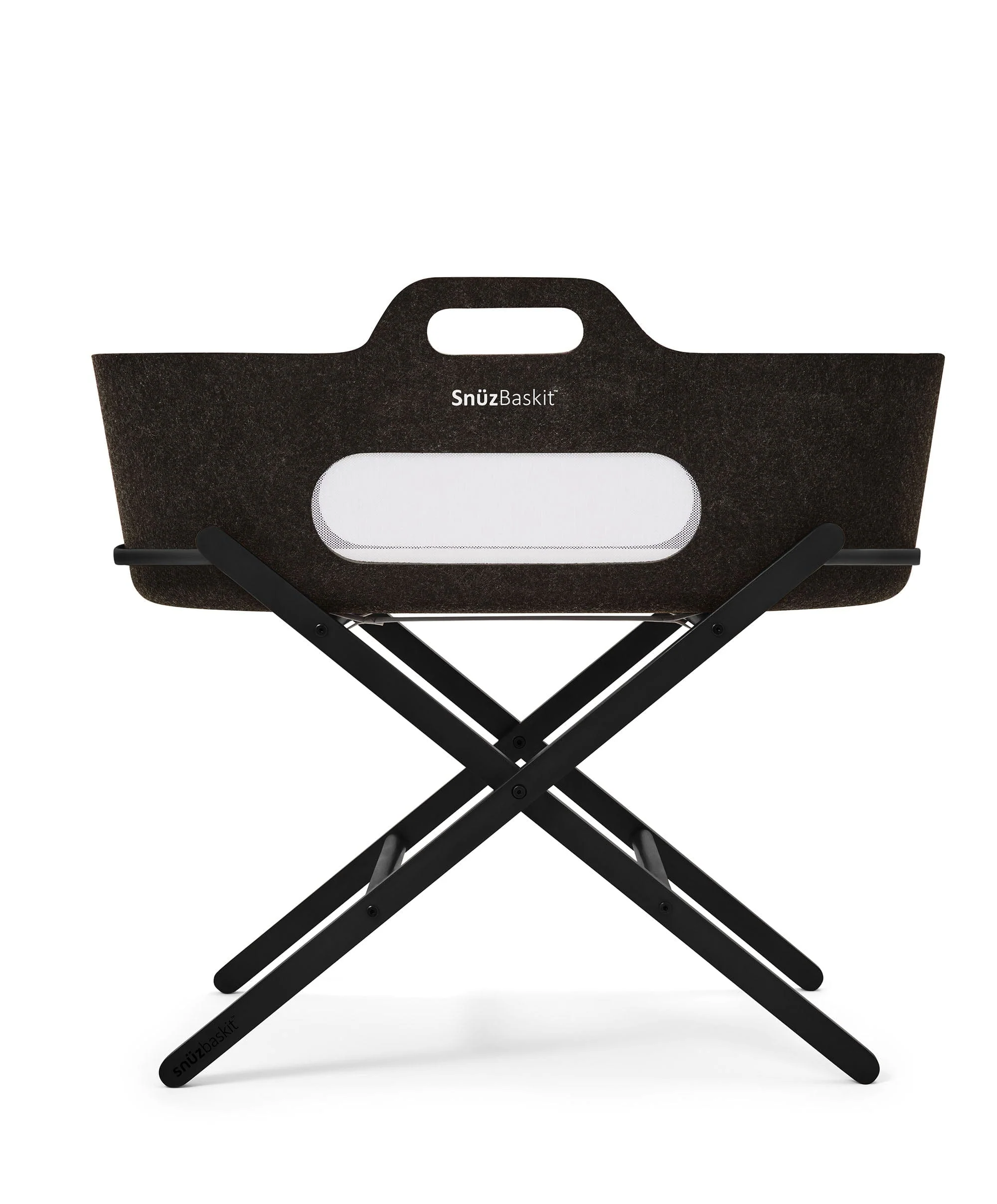 SnuzBaskit Moses Basket & Stand - Graphite - Image 5
