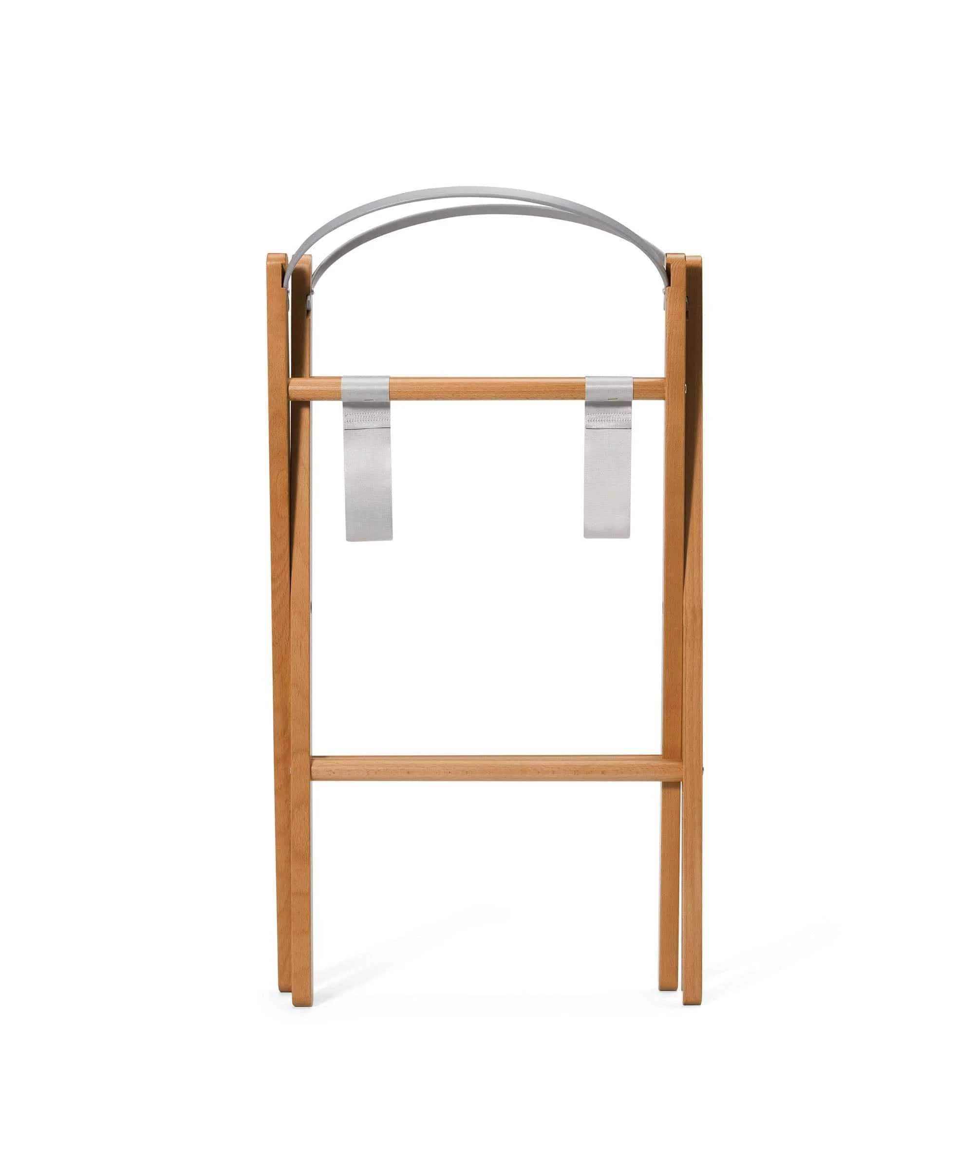 SnuzBaskit Moses Basket & Stand - Light Grey/ Natural - Image 18
