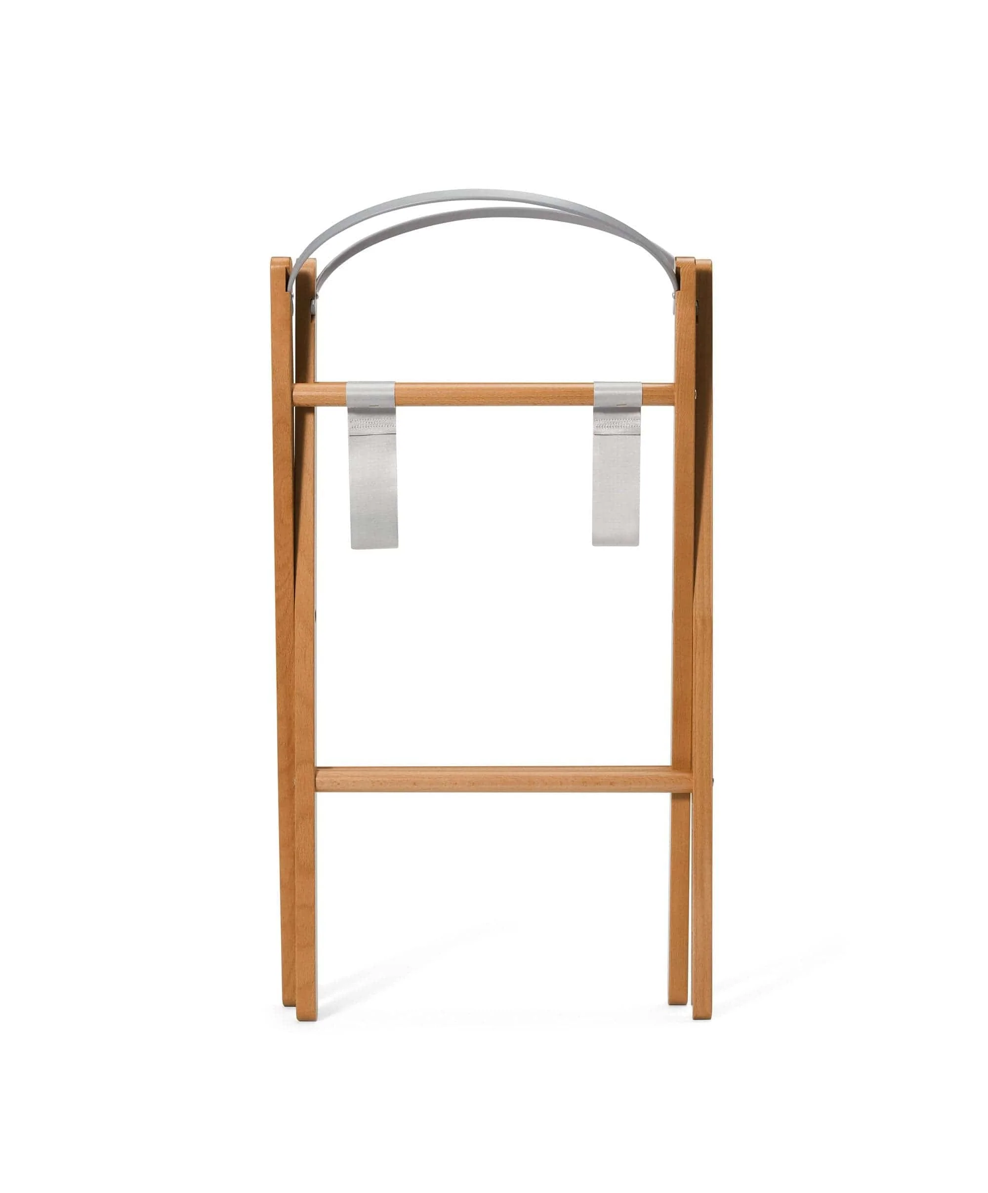 SnuzBaskit Moses Basket & Stand - Light Grey/ Natural - Image 8