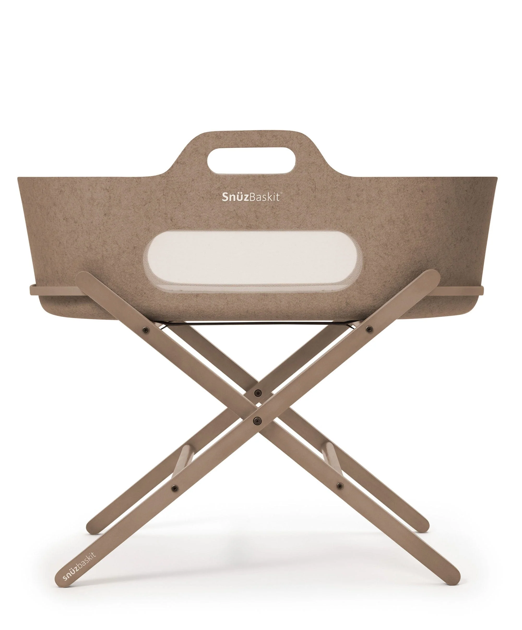SnuzBaskit Moses Basket & Stand - Mocha - Image 5