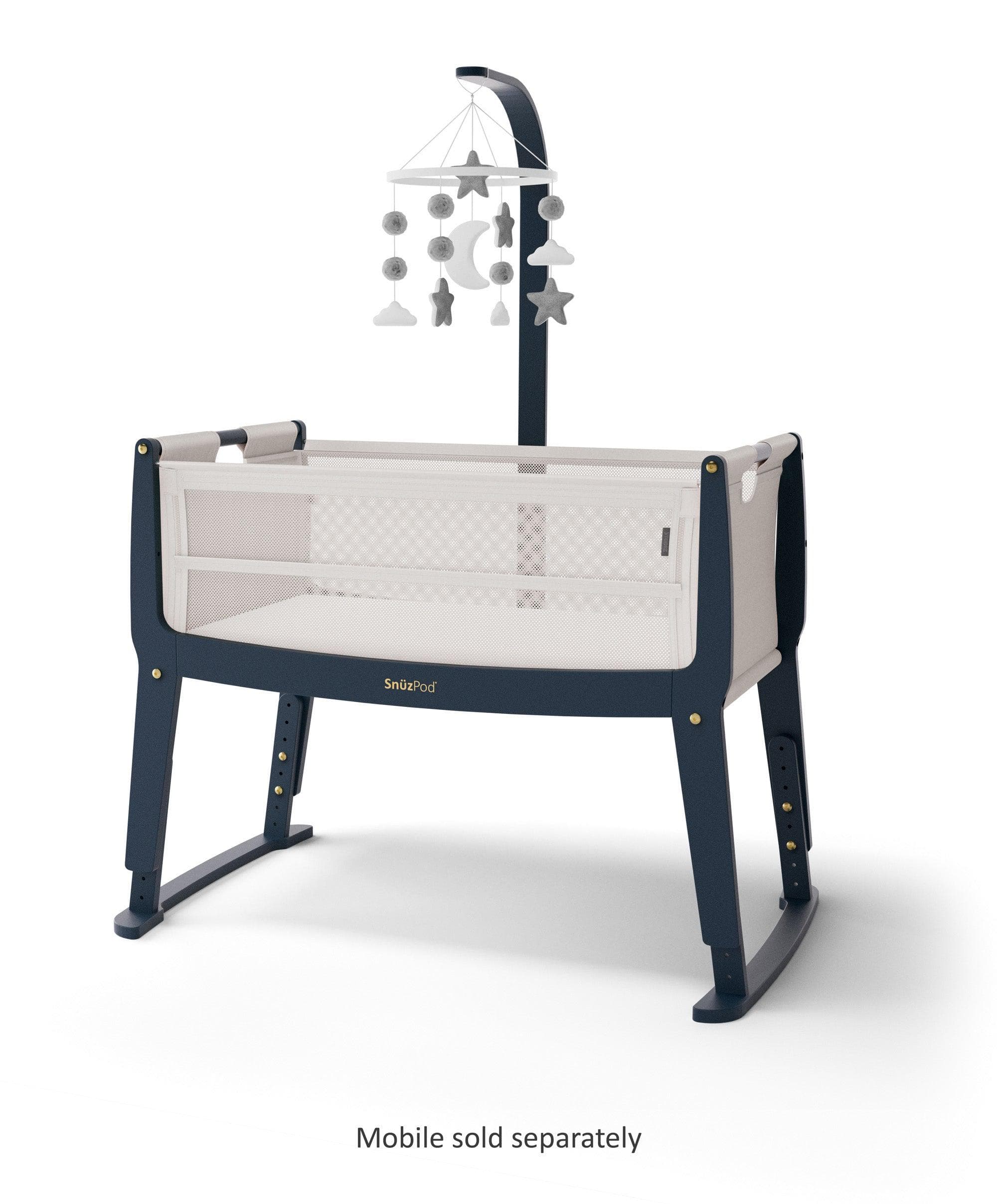SnuzPod Studio Bedside Crib - London - Image 9
