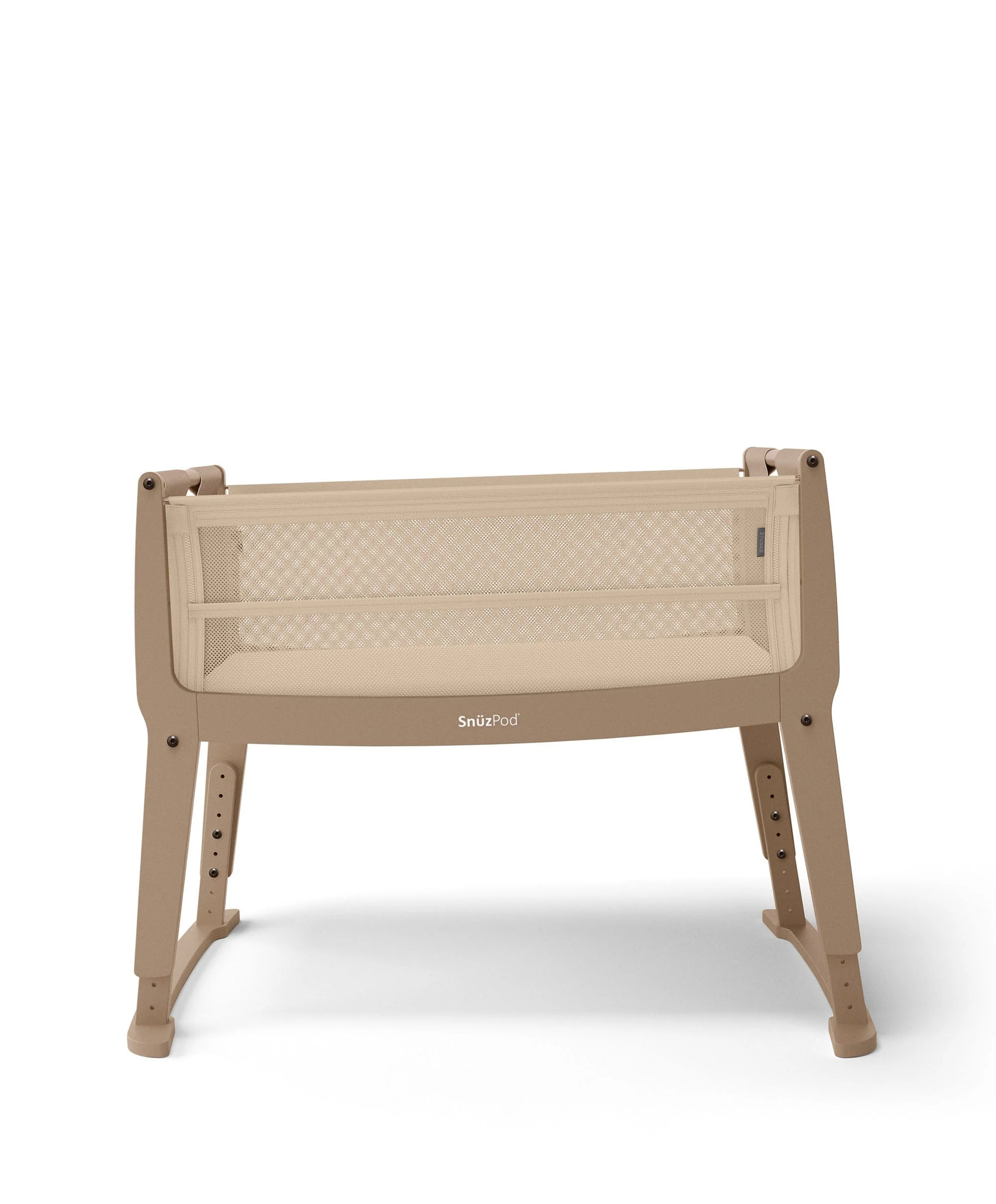 SnuzPod Studio Bedside Crib – Mocha - Image 4