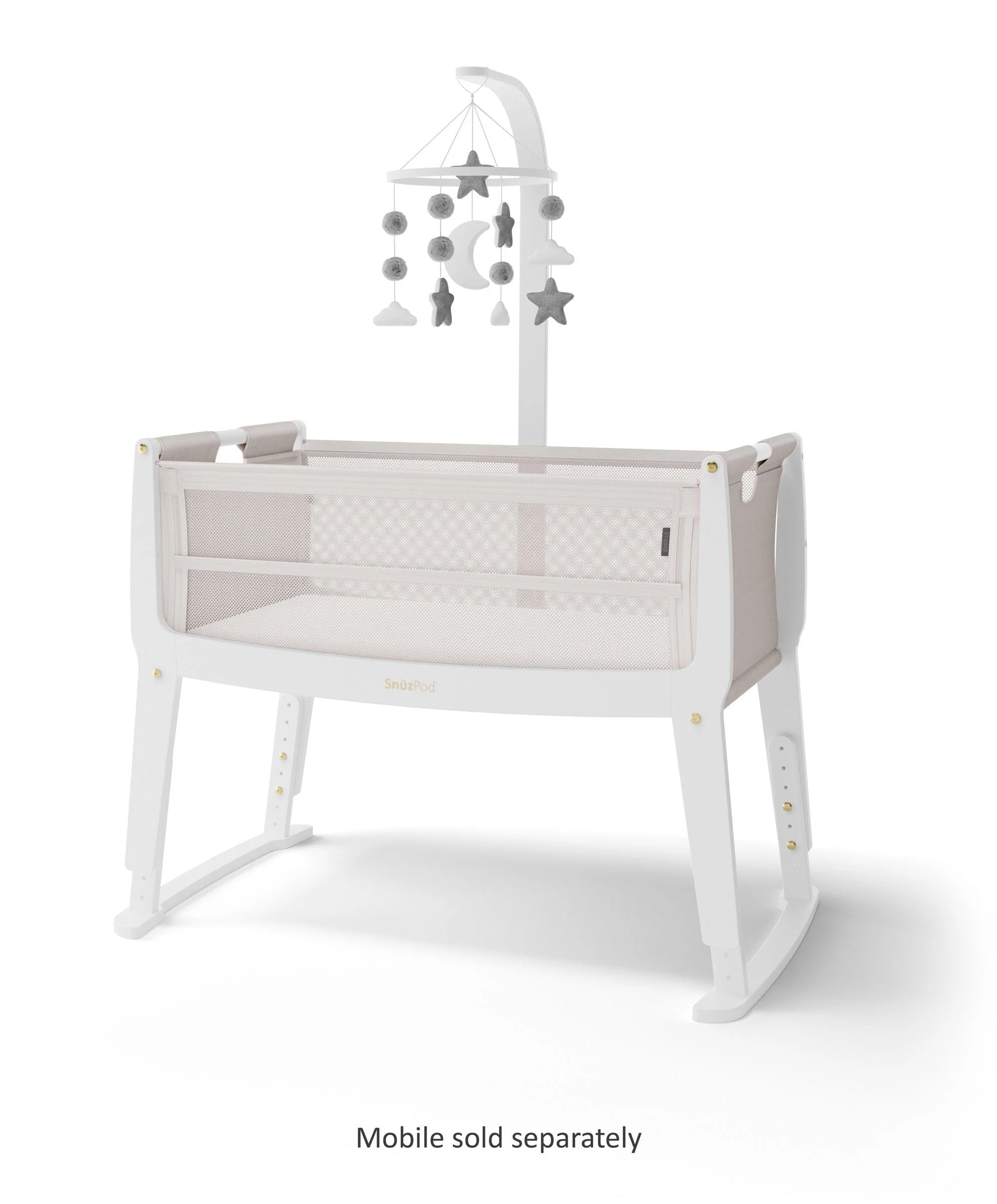 SnuzPod Studio Bedside Crib - Paris - Image 11