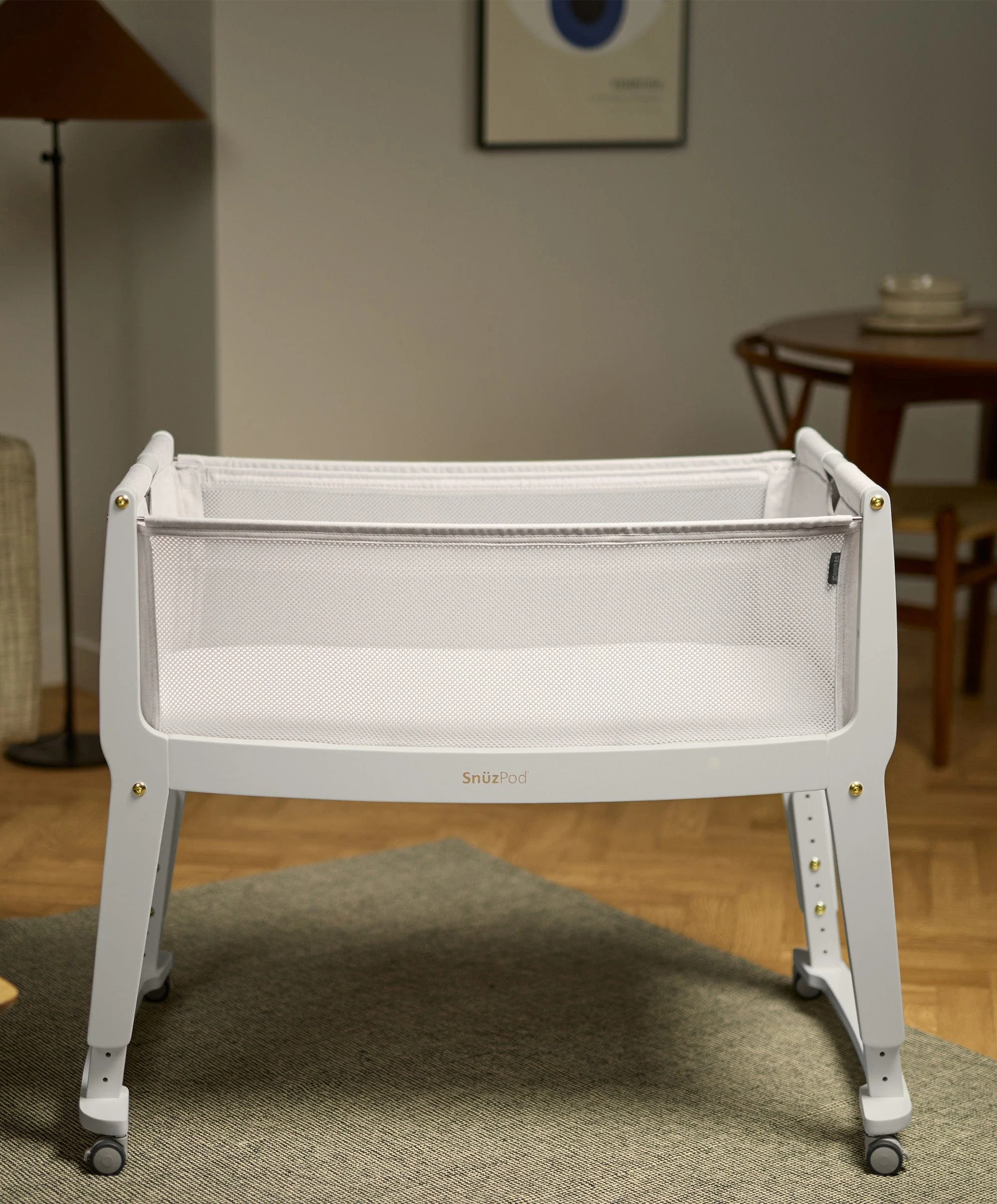SnuzPod Studio Bedside Crib - Paris - Image 6