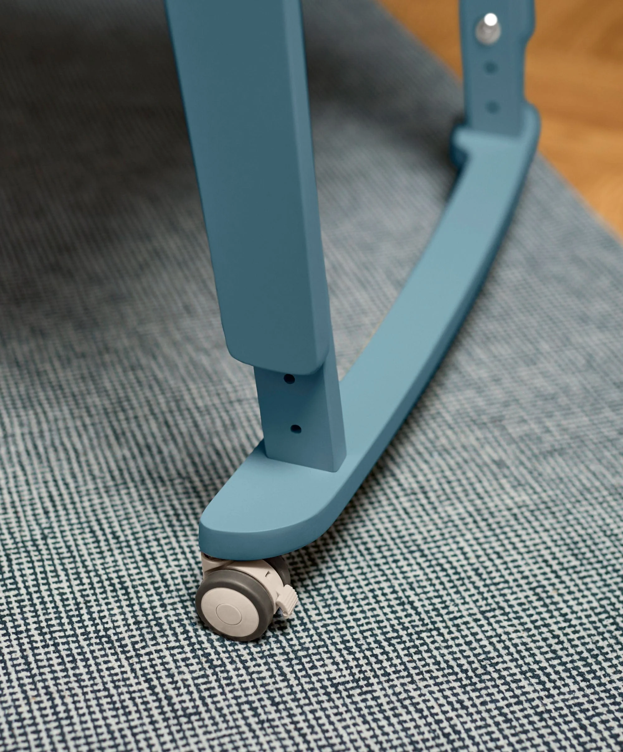 SnuzPod Studio Bedside Crib – Santorini Sky Blue - Image 6