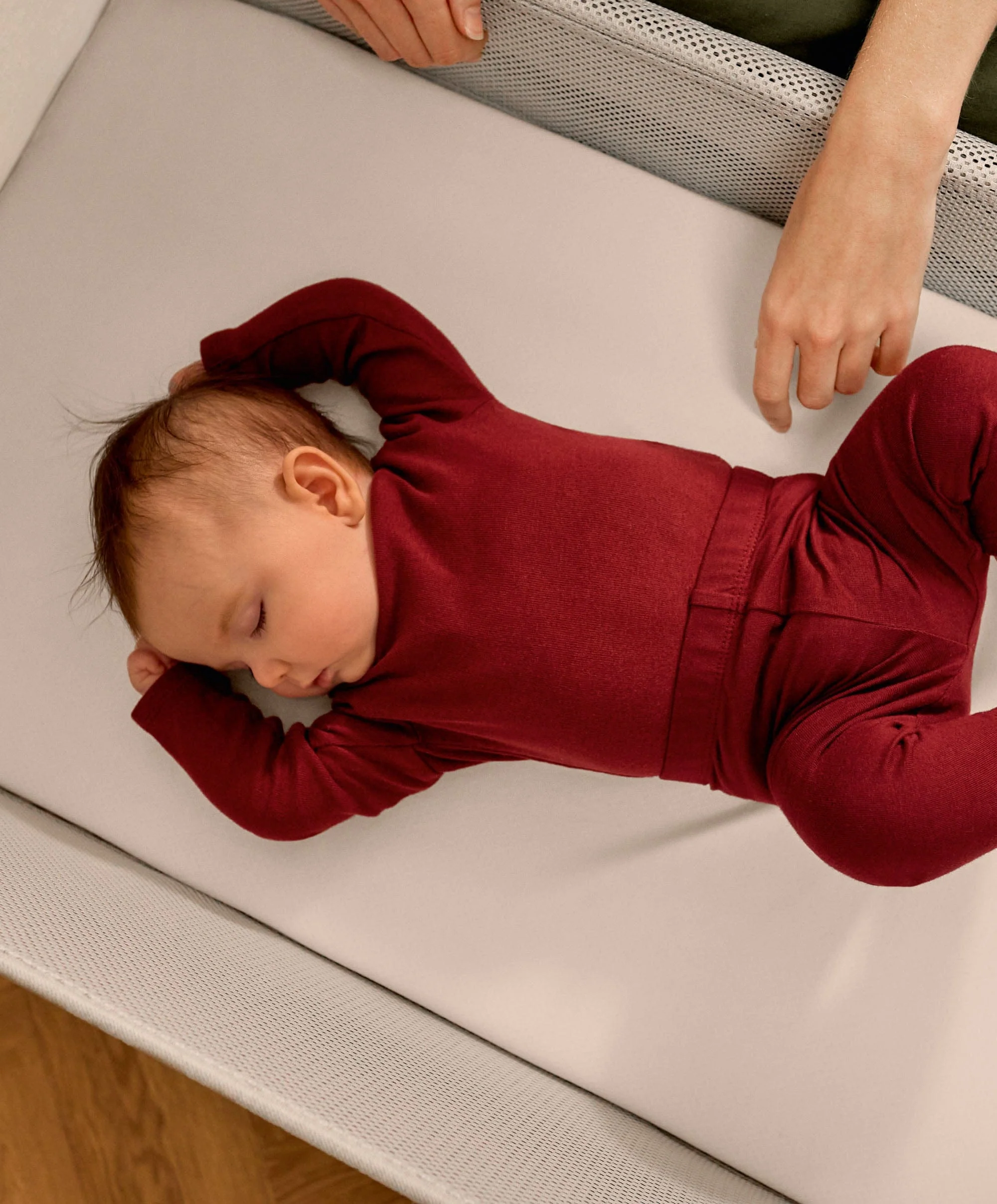 SnuzPod Studio Bedside Crib – Tokyo Matcha - Image 3