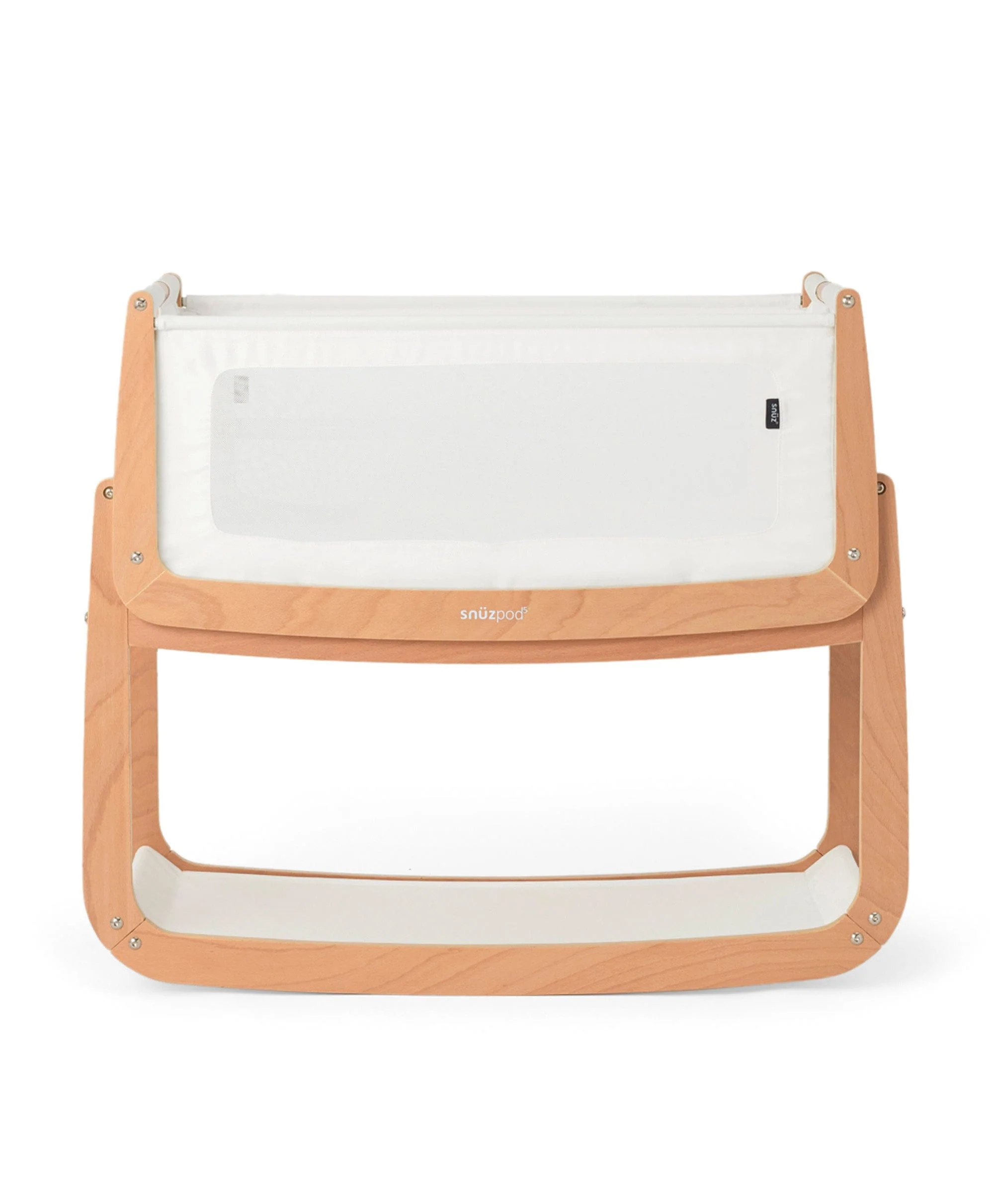 SnuzPod 5 Bedside Crib - Natural - Image 9