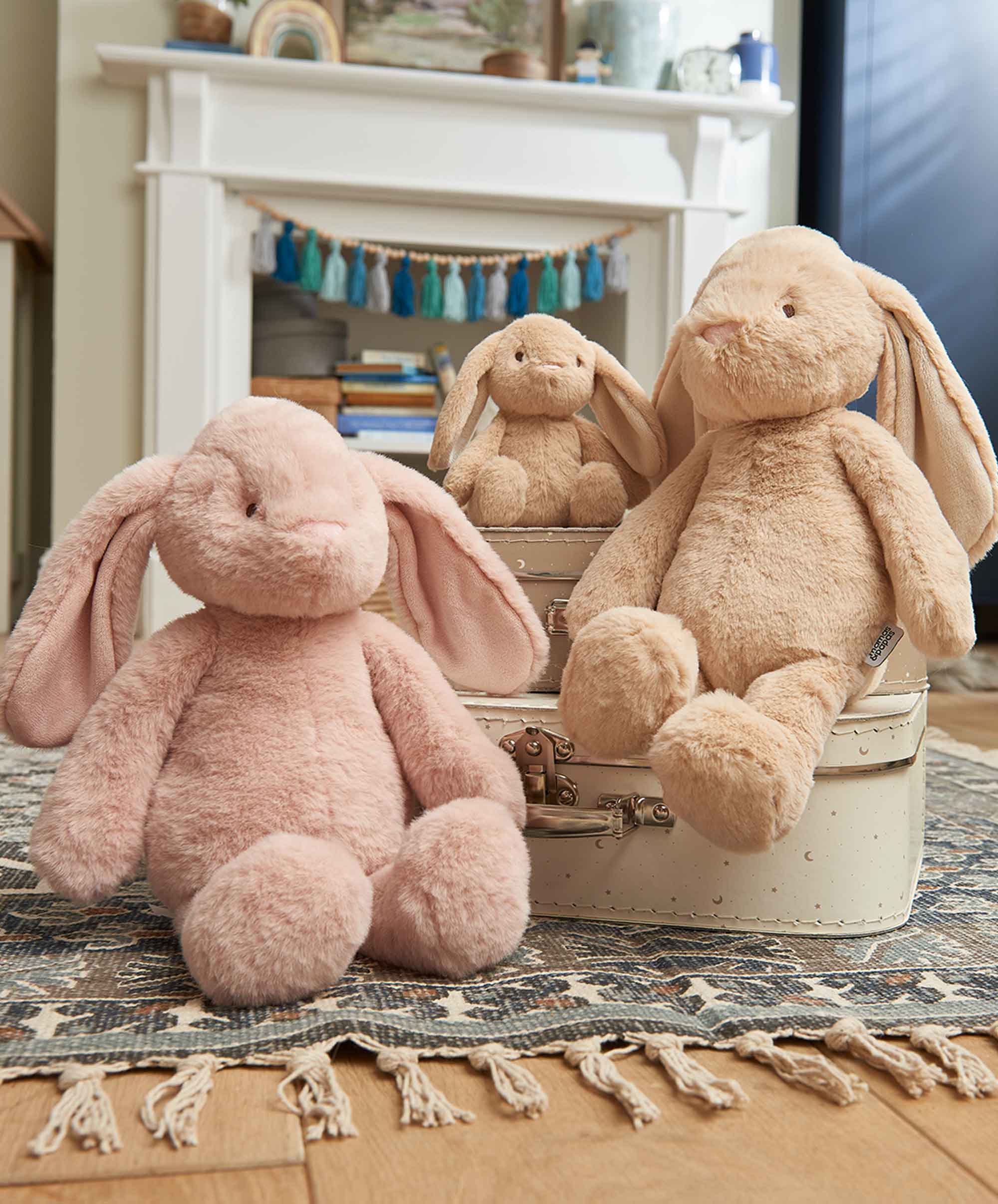 Soft Toy - Small Beanie Bunny - Image 4